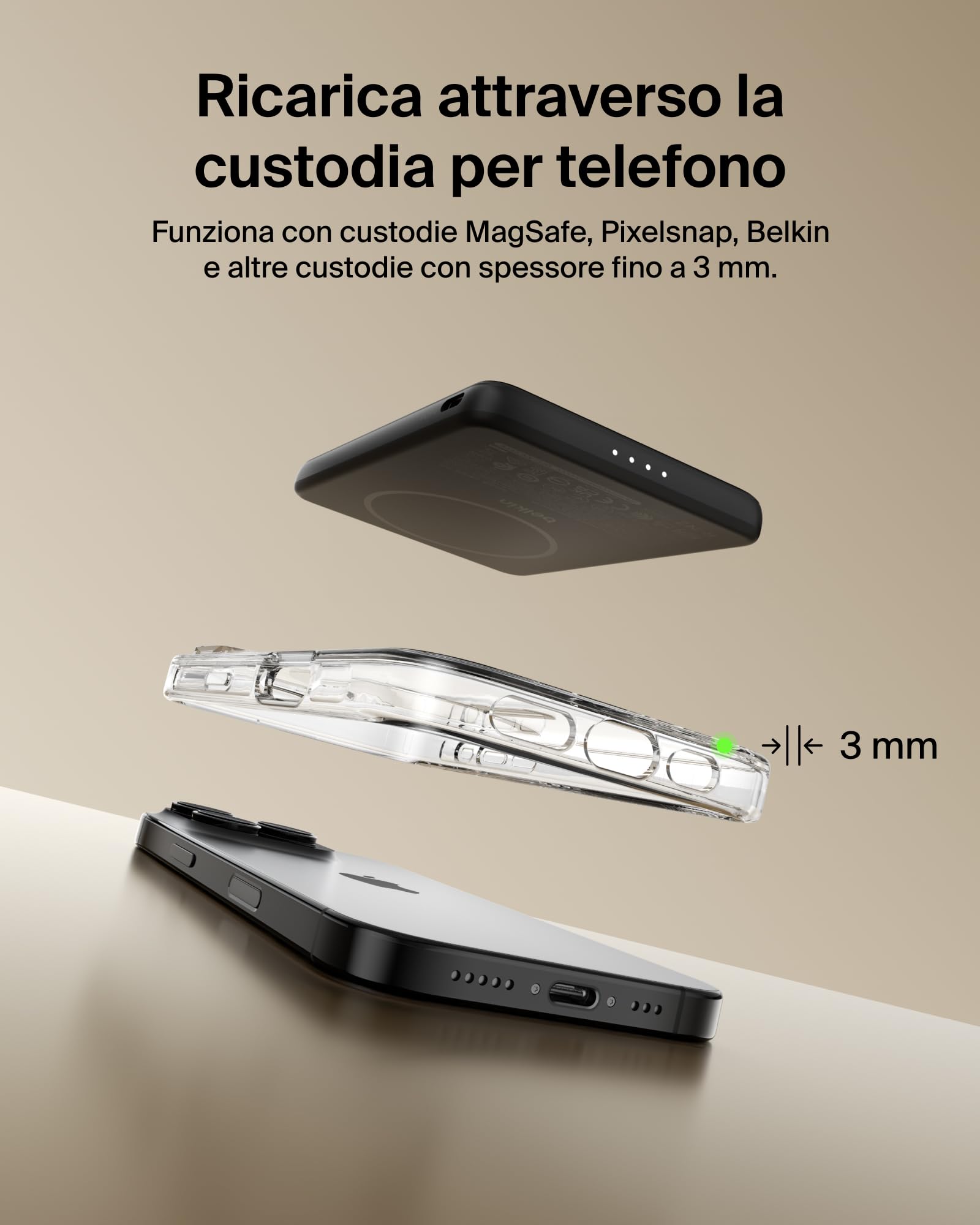 belkin-boostcharge-power-bank-magnetica-5-000-mah-ricarica-wireless-7-5-w-porta- image 6