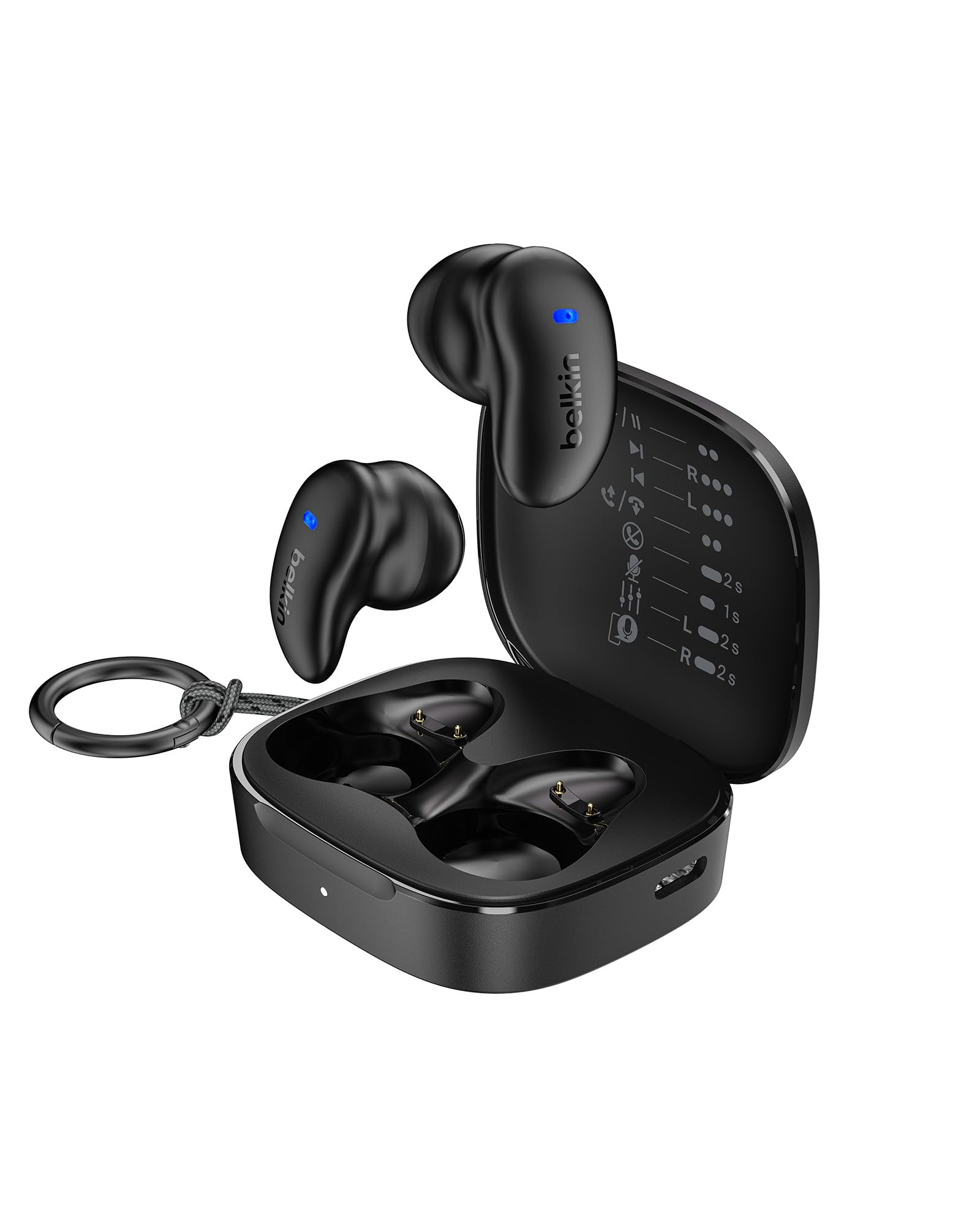 belkin-soundform-anywhere-auricolari-bluetooth-in-ear-26-ore-di-batteria-ipx4-bl image 1