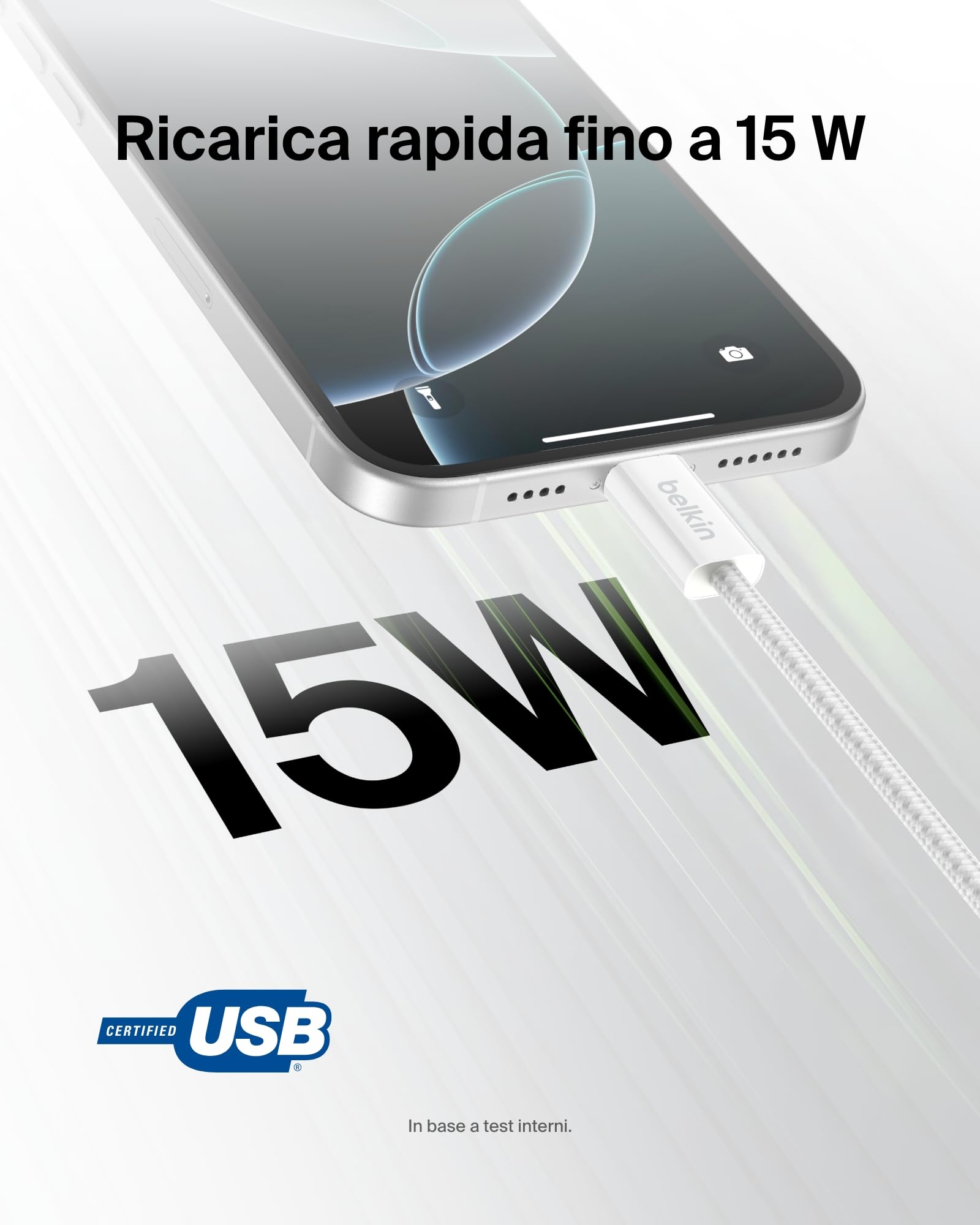 belkin-boostcharge-confezione-da-2-cavi-intrecciati-usb-a-a-usb-c-da-1-5-m-15-w- image 2