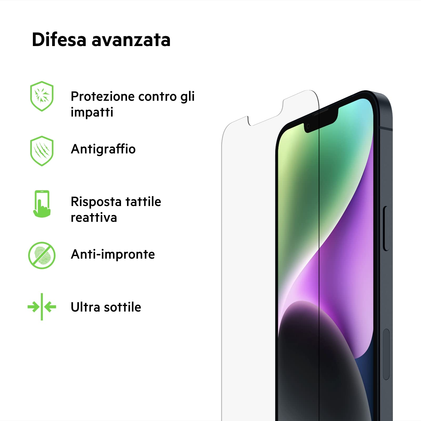 belkin-temperedglass-proteggi-schermo-in-vetro-temprato-per-iphone-14-plus-13-pr image 2