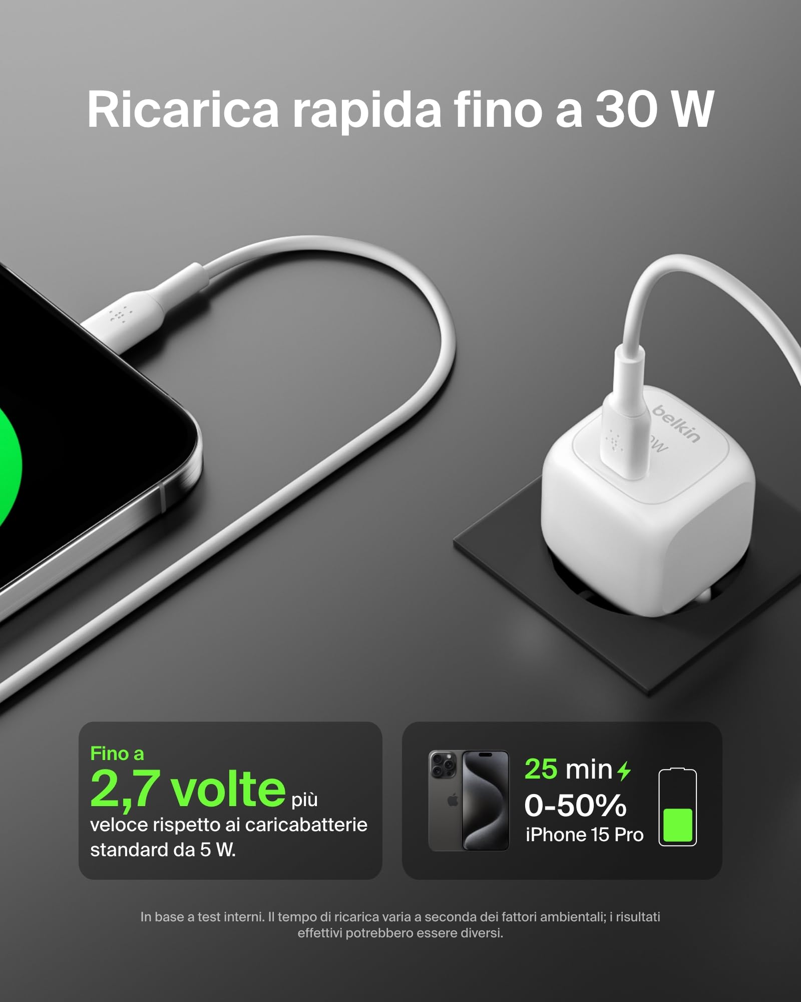 belkin-boostcharge-30w-caricabatterie-da-parete-compatto-usb-c-pd-3-1-per-iphone image 2