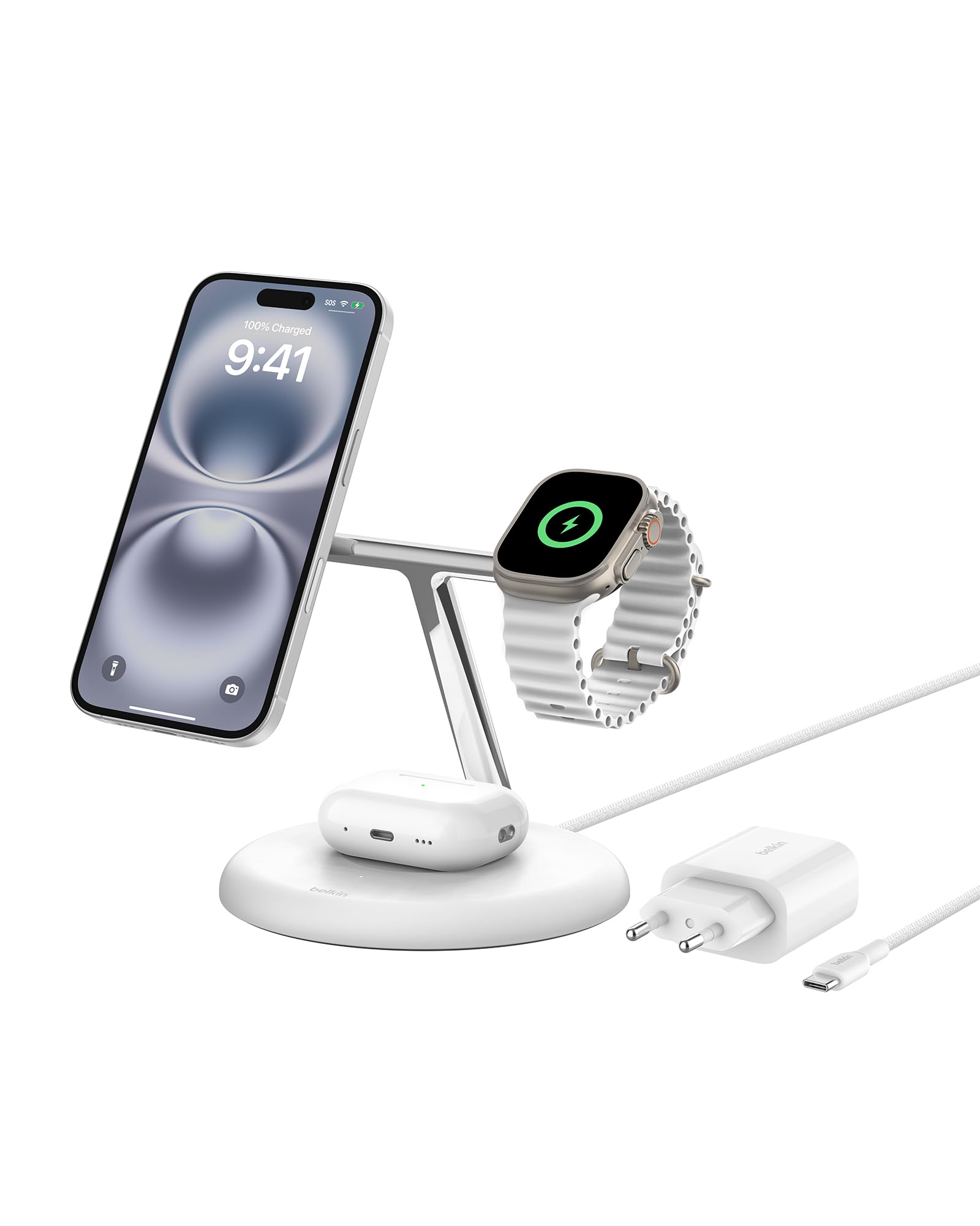 belkin-supporto-di-ricarica-wireless-magnetico-3-in-1-qi2-15w-stazione-di-ricari image 8
