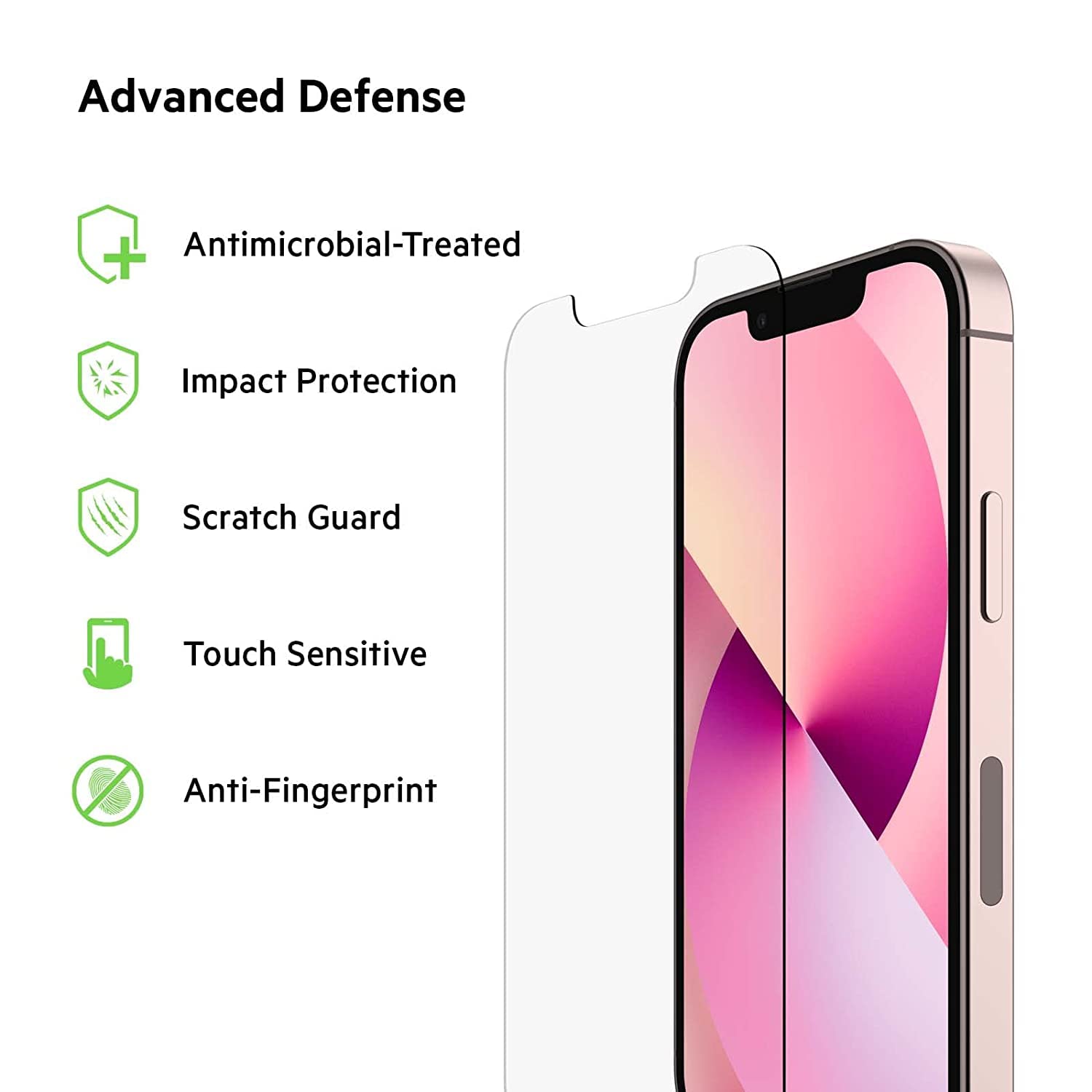 belkin-temperedglass-proteggi-schermo-in-vetro-temperato-antimicrobico-per-iphon image 2