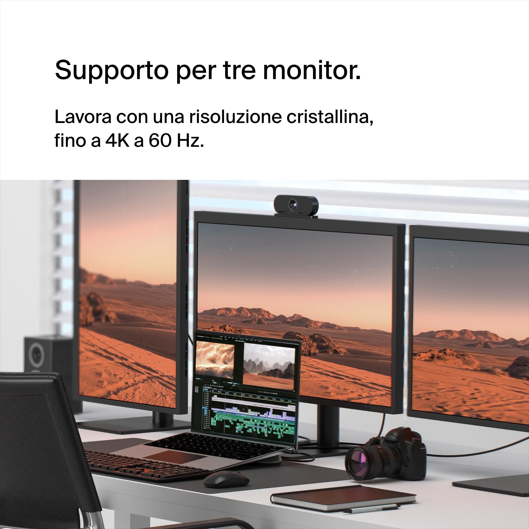 belkin-connect-dock-pro-docking-station-usb-c-11-in-1-supporto-3-monitor-pd-100w image 3