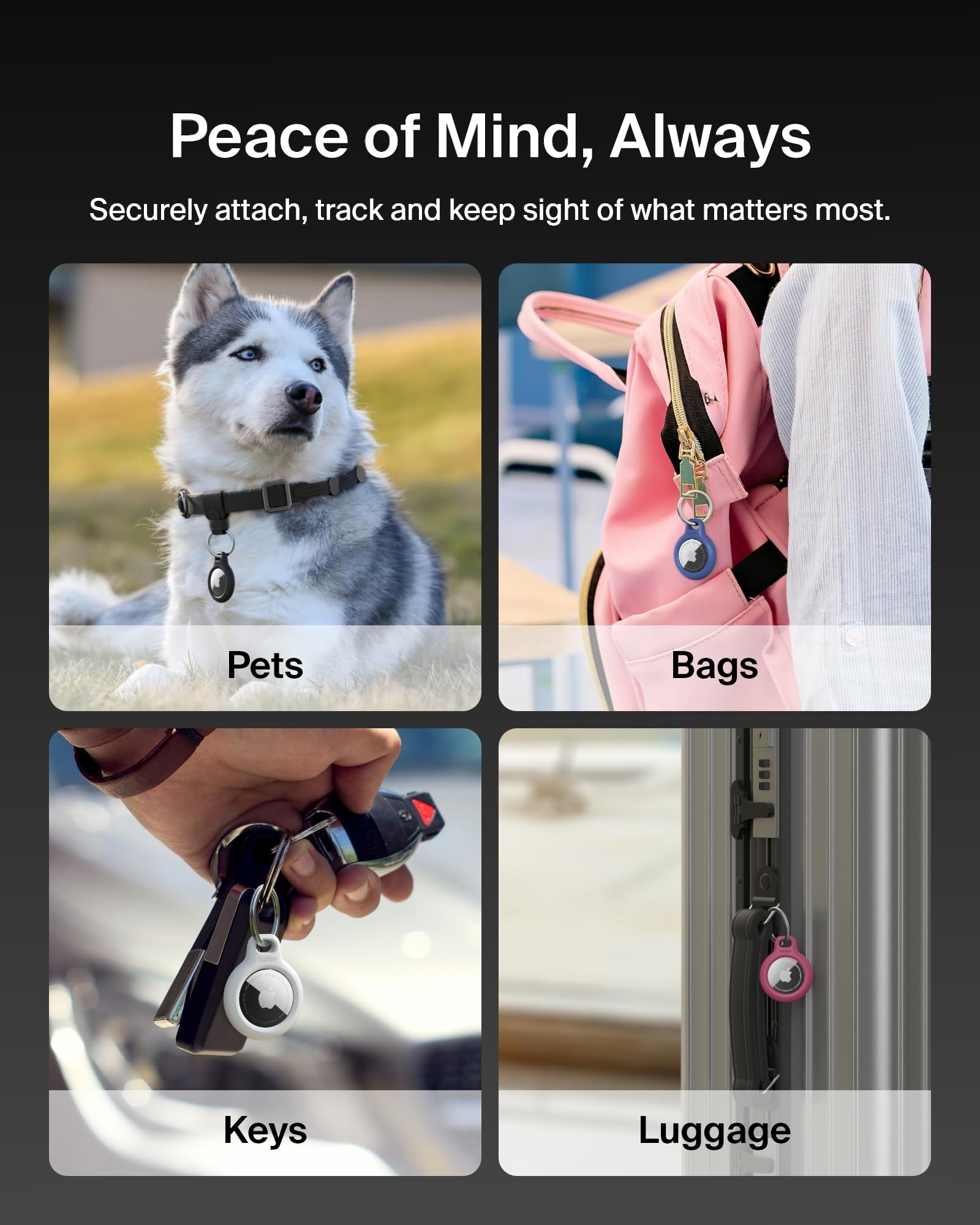 belkin-secure-holder-portachiavi-per-apple-airtag-confezione-da-2-bianco image 3