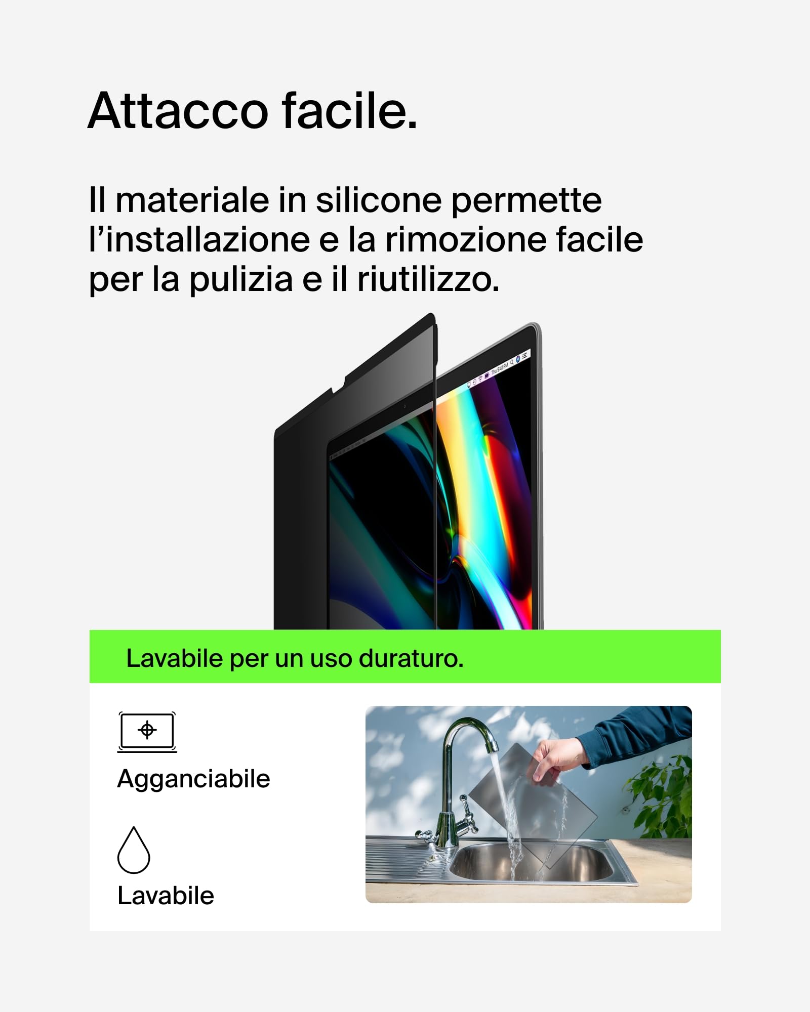 belkin-screenforce-trueprivacy-pellicola-privacy-antiriflesso-rimovibile-per-mac image 3
