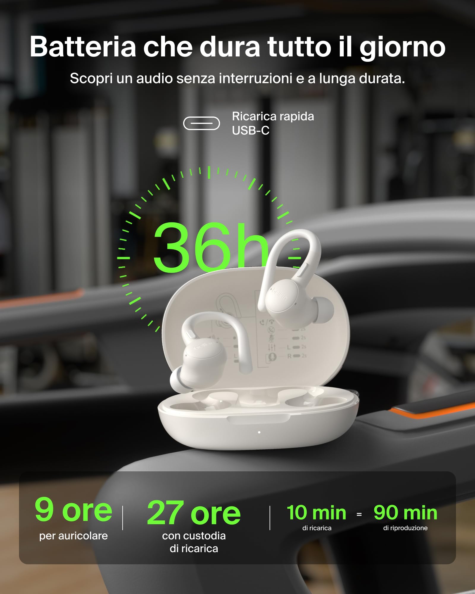 belkin-soundform-activefit-auricolari-bluetooth-sport-gancio-in-silicone-36-ore- image 2