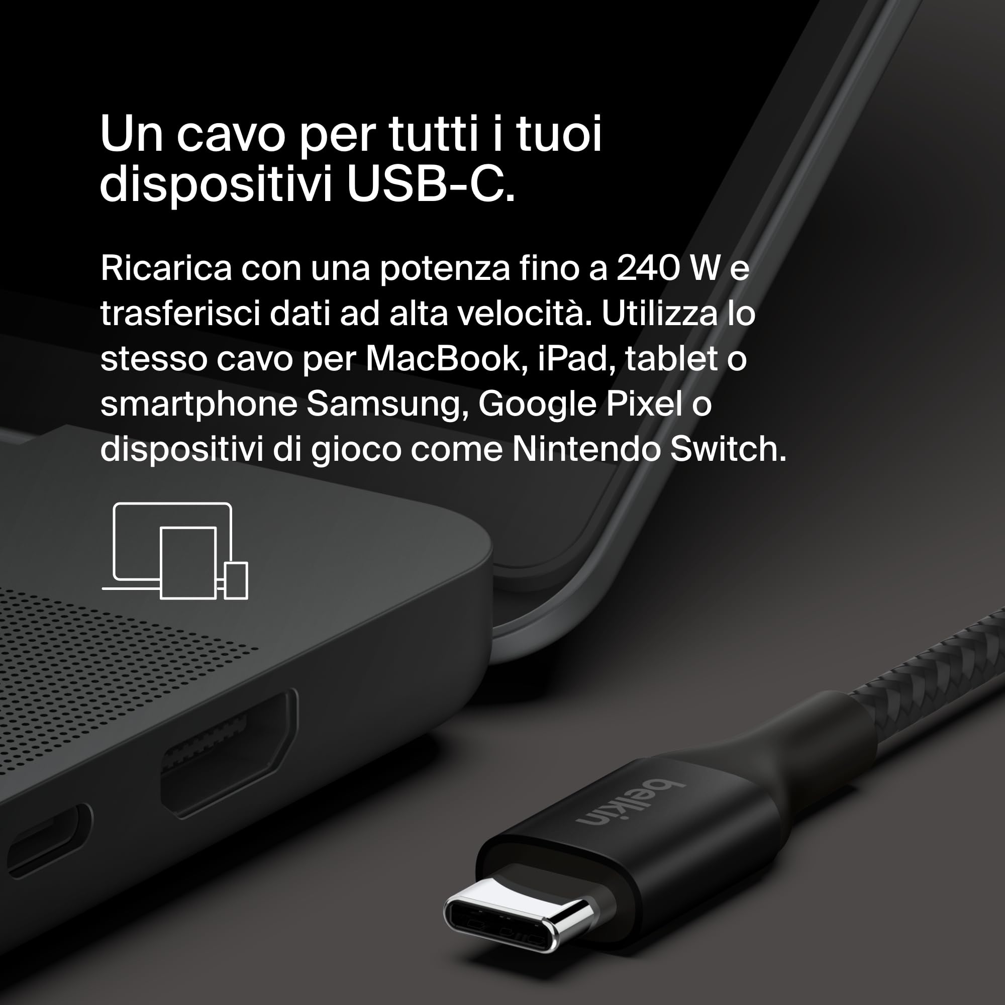 belkin-boostcharge-cavo-usb-c-a-usb-c-240-w-power-delivery-certificato-usb-if-2- image 7