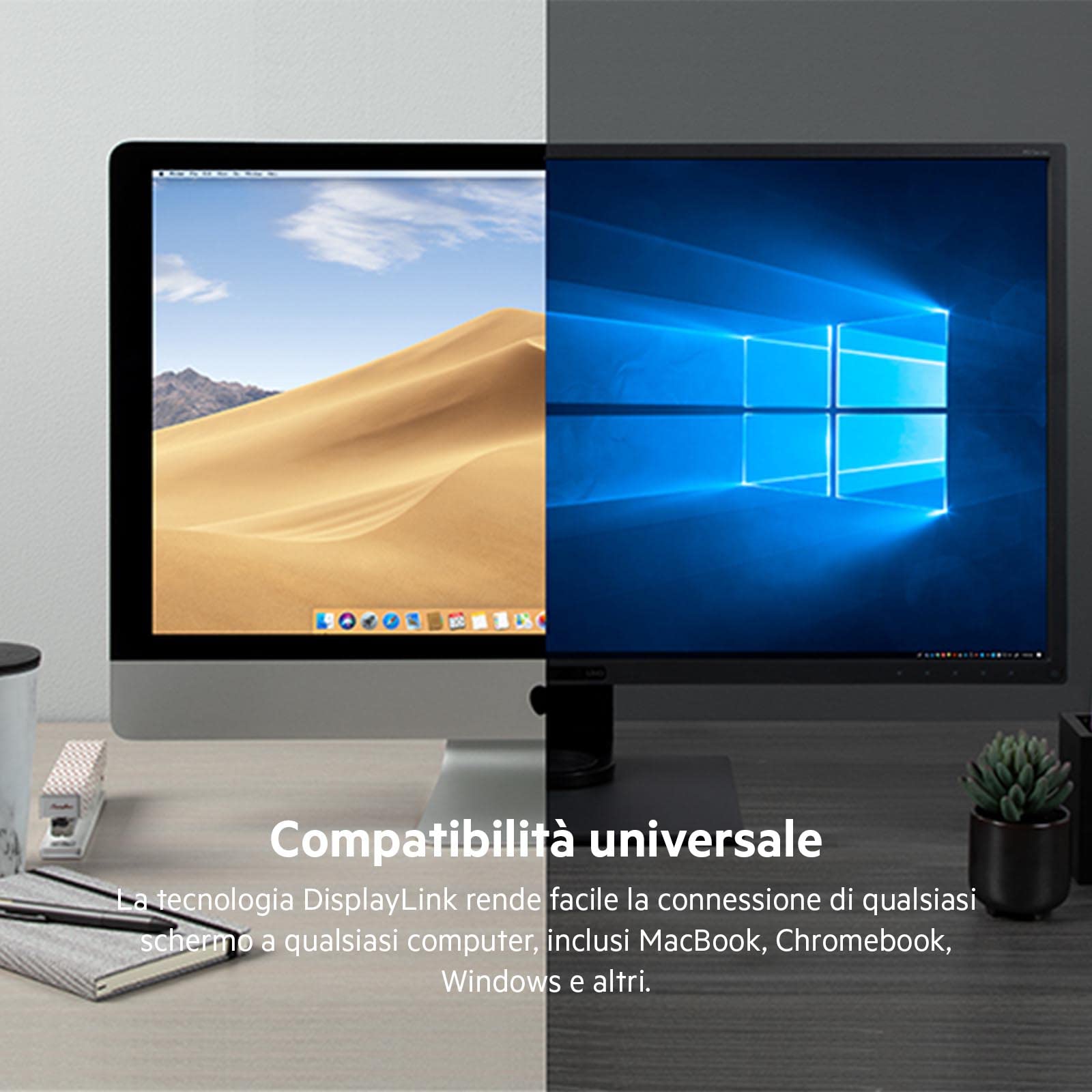 belkin-docking-station-displaylink-a-3-display-4k-hub-usb-c-con-3-hdmi-2-display image 3