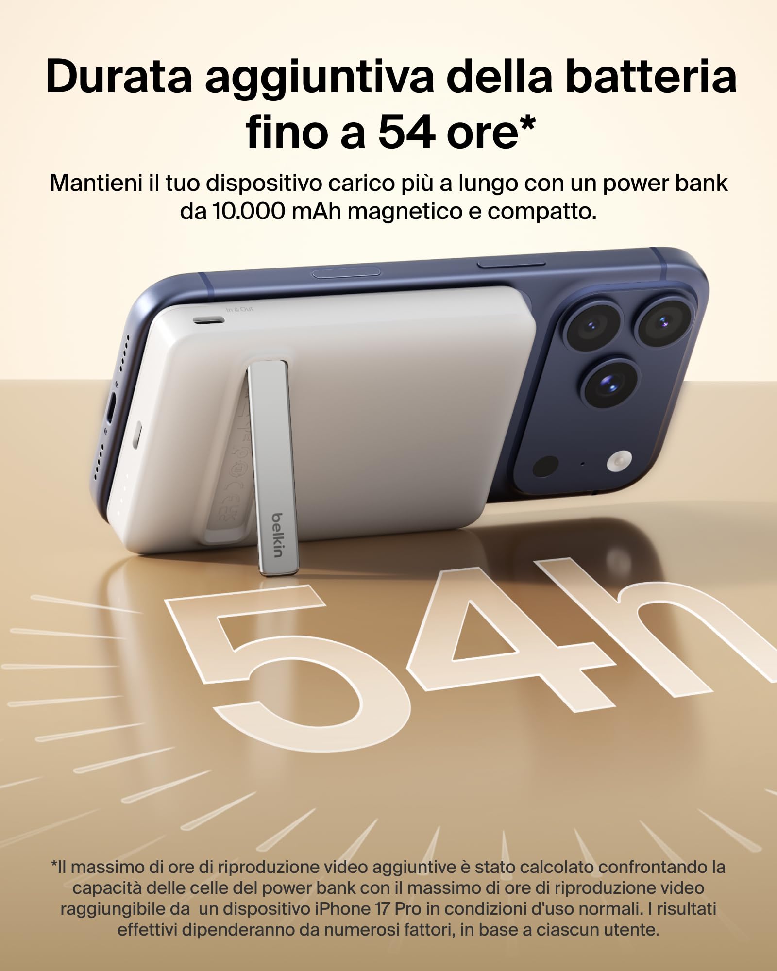 belkin-boostcharge-power-bank-magnetico-10000-mah-qi2-15-w-caricatore-portatile- image 2