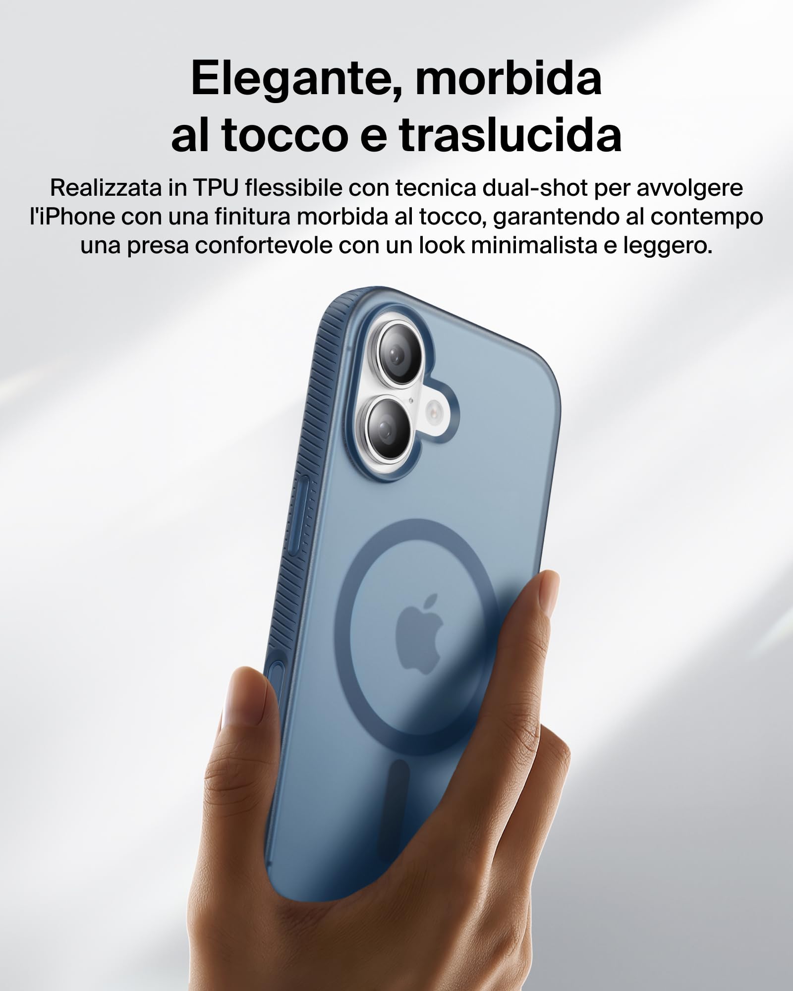 belkin-sheerforce-grip-cover-per-iphone-17-magsafe-bumper-antiscivolo-anti-urto- image 8