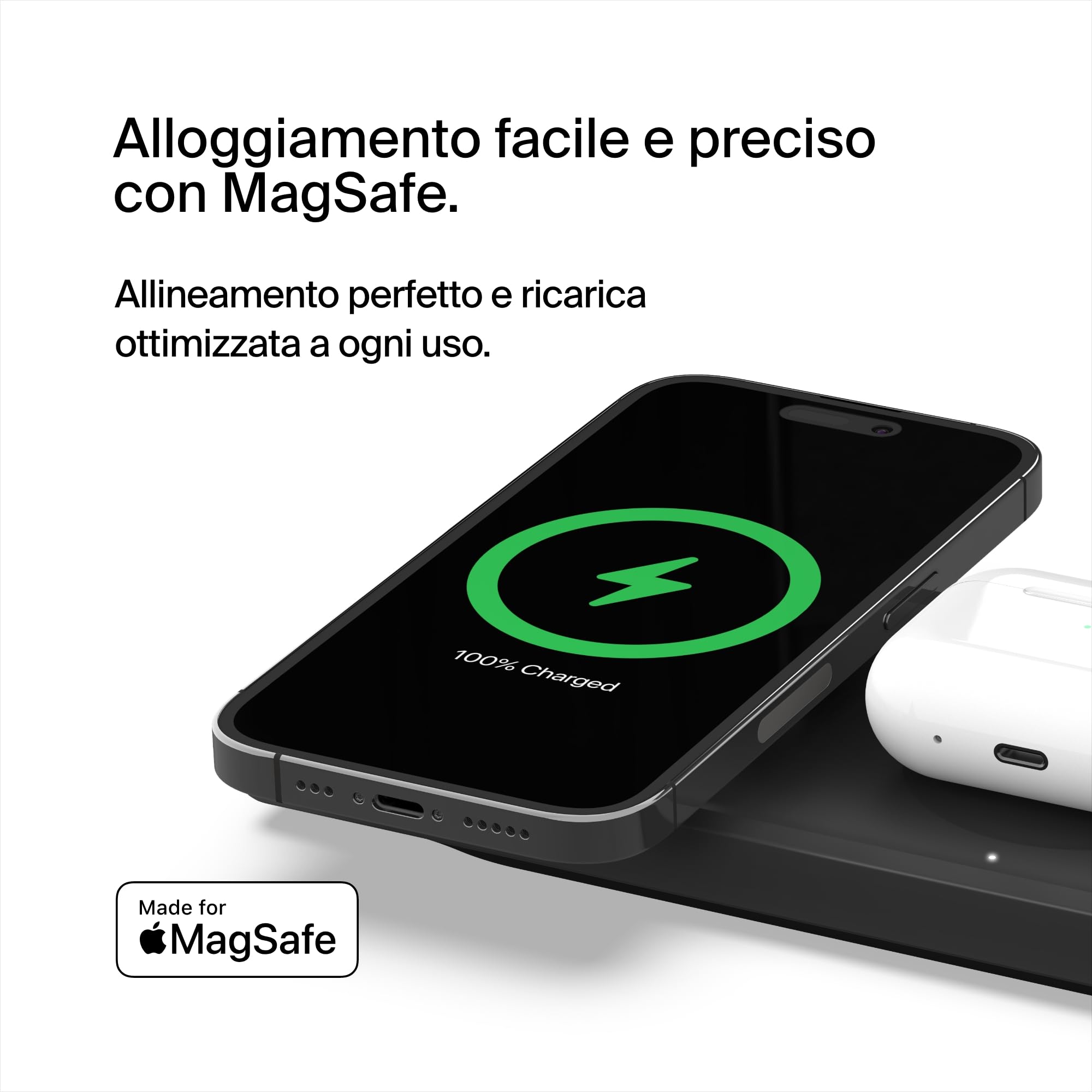 belkin-caricabatterie-wireless-3-in-1-con-magsafe-tappetino-di-ricarica-rapida-m image 3