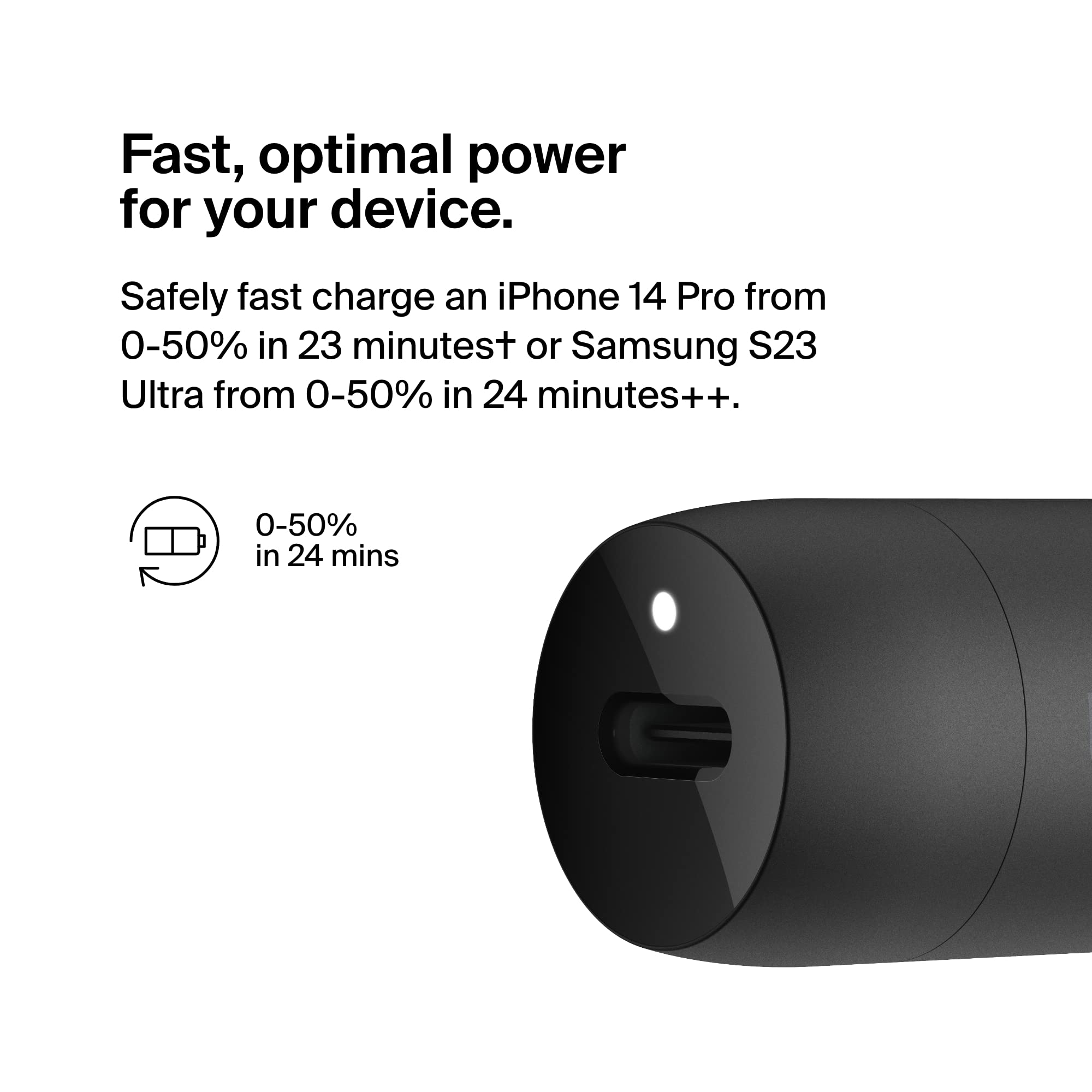 belkin-boostcharge-caricabatteria-da-auto-30-w-usb-c-pd-pps-certificato-usb-if-d image 2