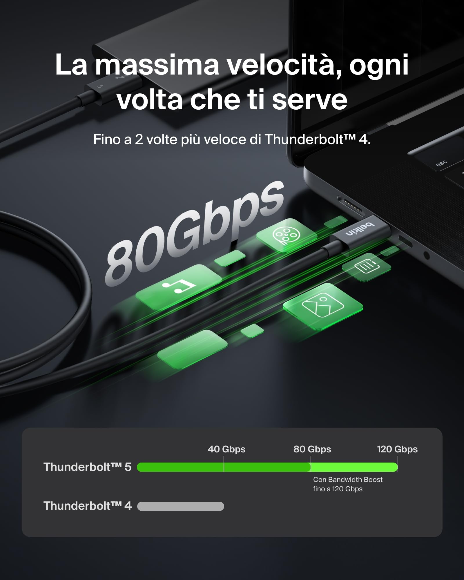 belkin-cavo-usb-c-thunderbolt-5-con-power-delivery-240-w-120-gbps-bandwidth-boos image 4