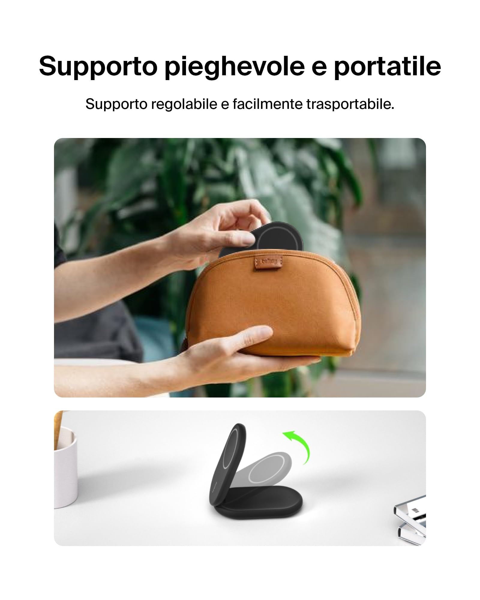 belkin-boostcharge-caricatore-wireless-magnetico-pieghevole-2-in-1-qi2-15-w-comp image 4