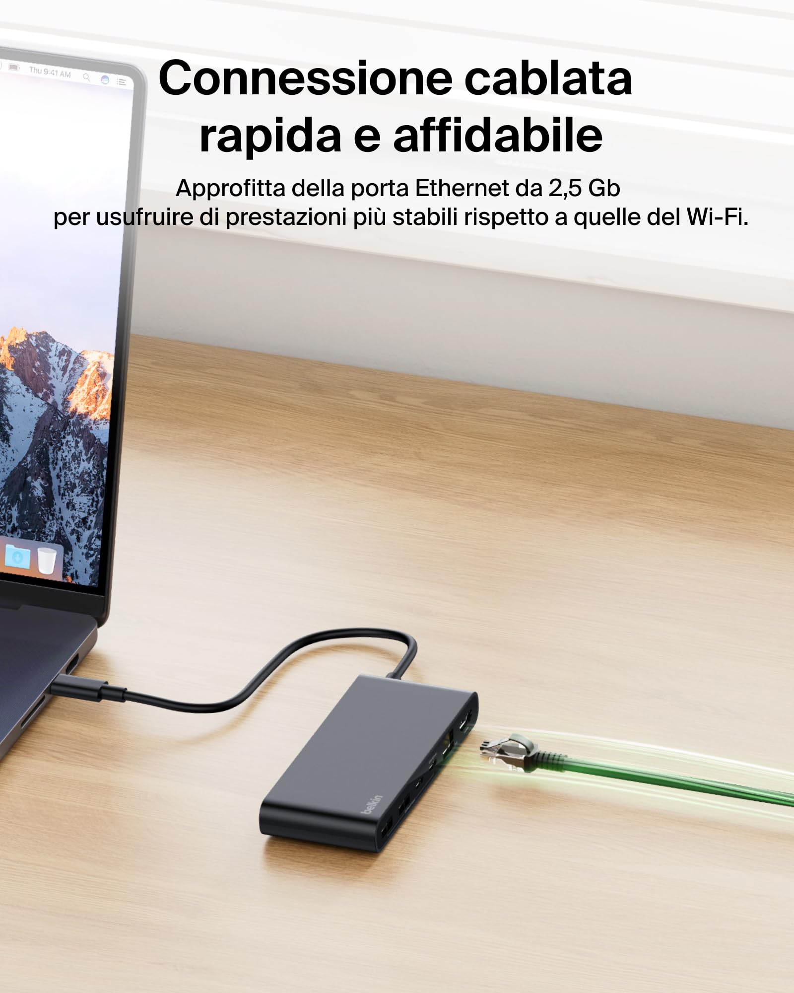 belkin-connect-hub-usb-c-a-8-porte-hdmi-4k-60hz-100w-pd-dati-10gbps-ethernet-2-5 image 7