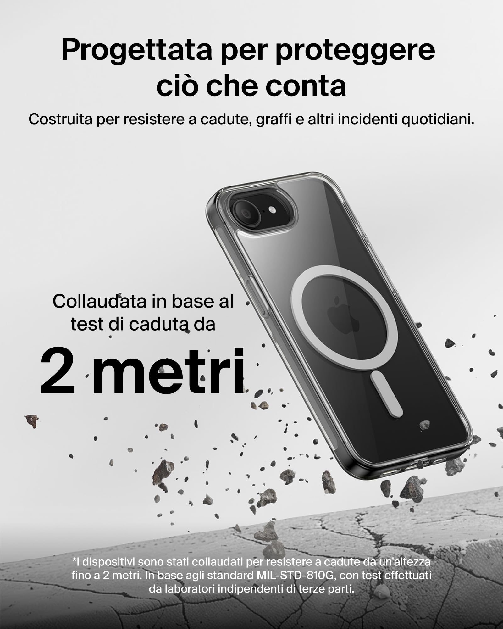 belkin-sheerforce-clear-lite-cover-trasparente-magnetica-magsafe-per-iphone-17e- image 3