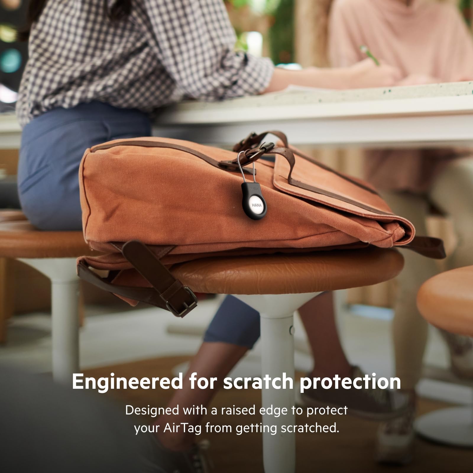 belkin-airtag-secure-holder-con-portachiavi-cavo-metallico-custodia-antigraffio- image 7