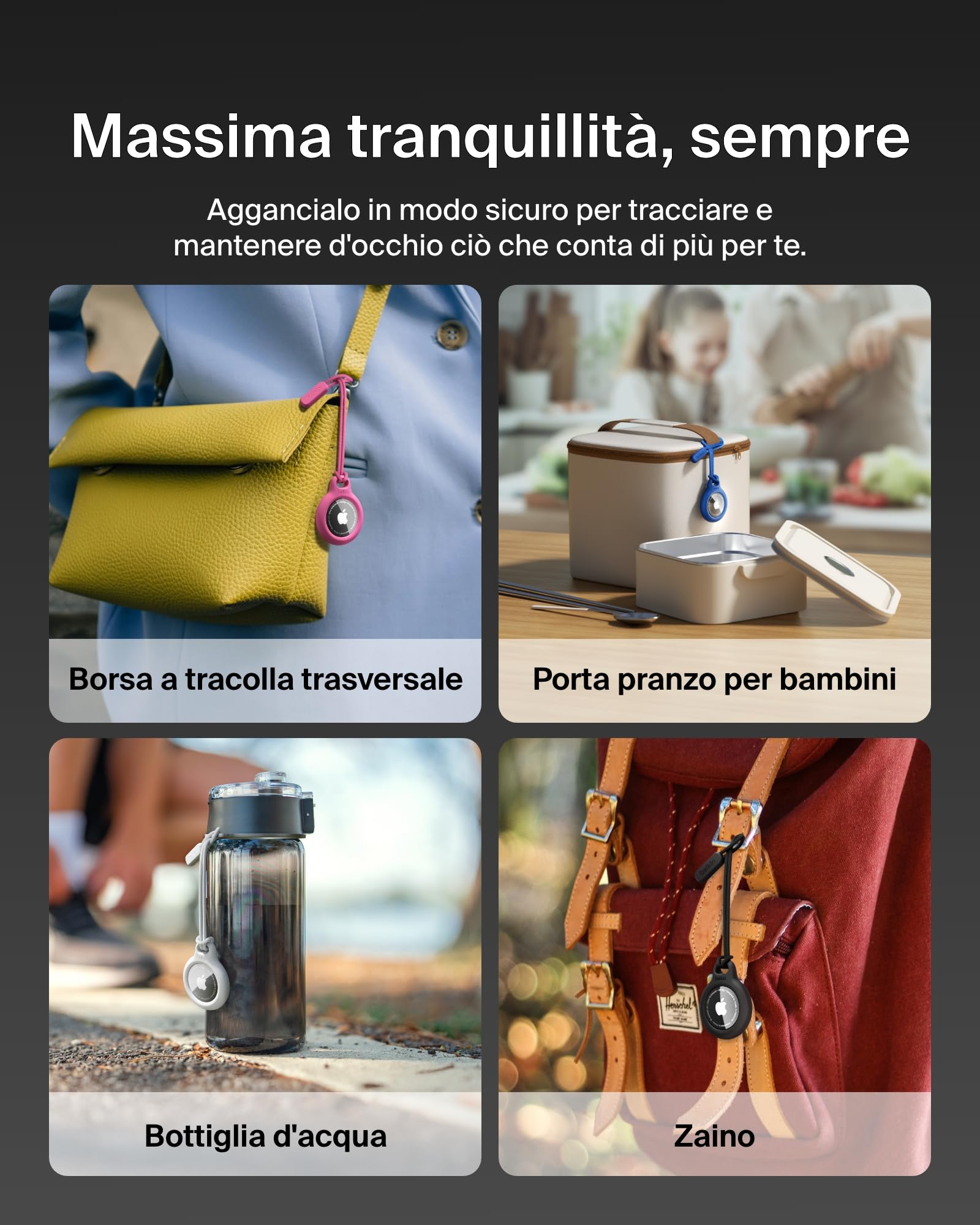 belkin-secure-holder-con-laccetto-custodia-protettiva-antigraffio-per-airtag-chi image 3