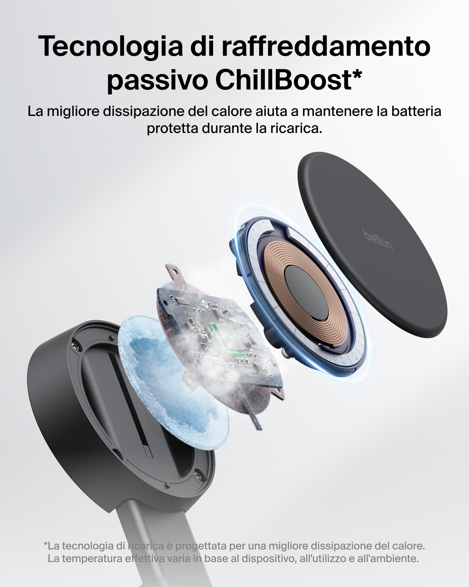 belkin-ultracharge-pro-caricatore-wireless-magnetico-2-in-1-magsafe-qi2-25w-per- image 3