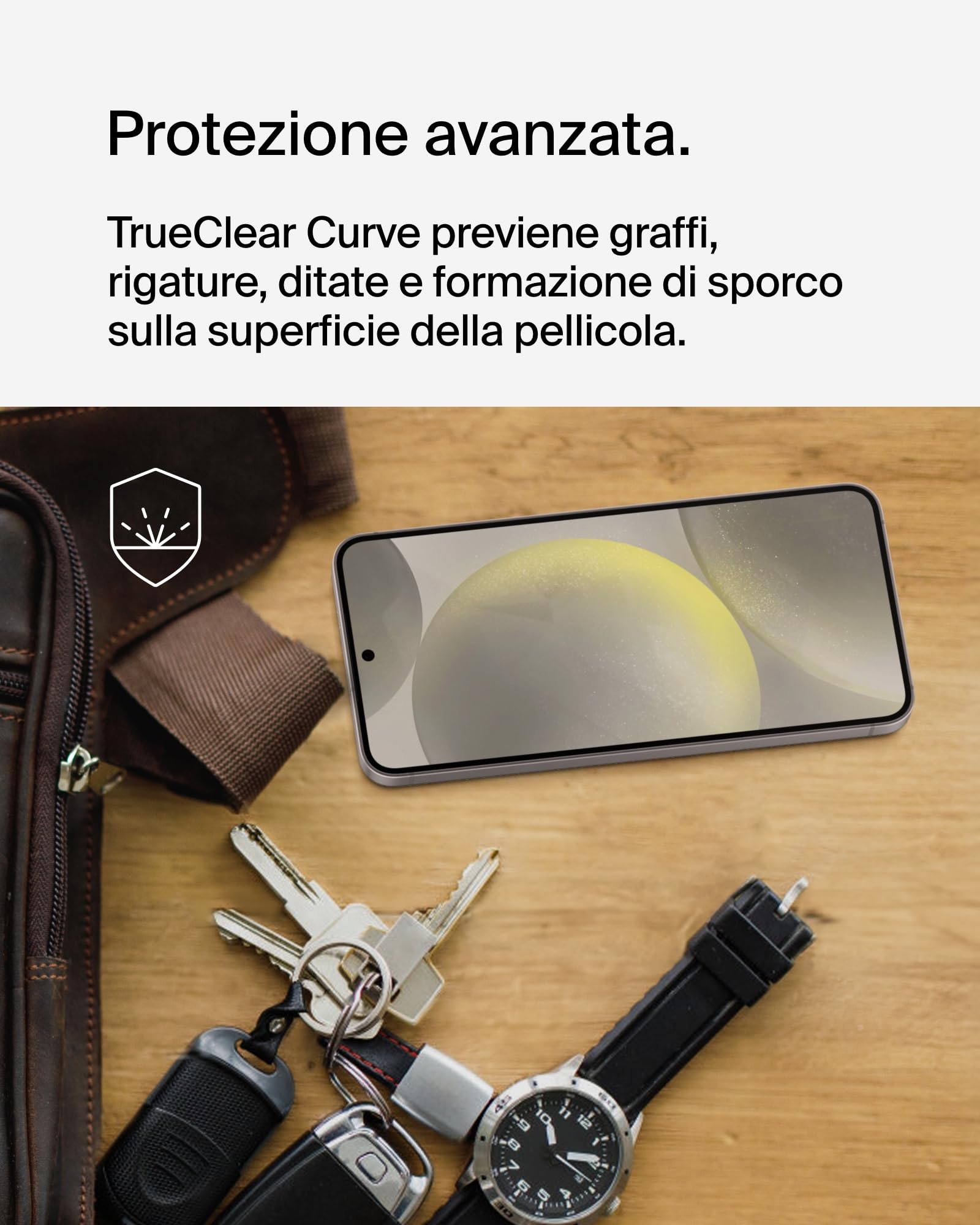belkin-screenforce-trueclear-curve-pellicola-per-samsung-galaxy-s24-filtro-anti- image 3