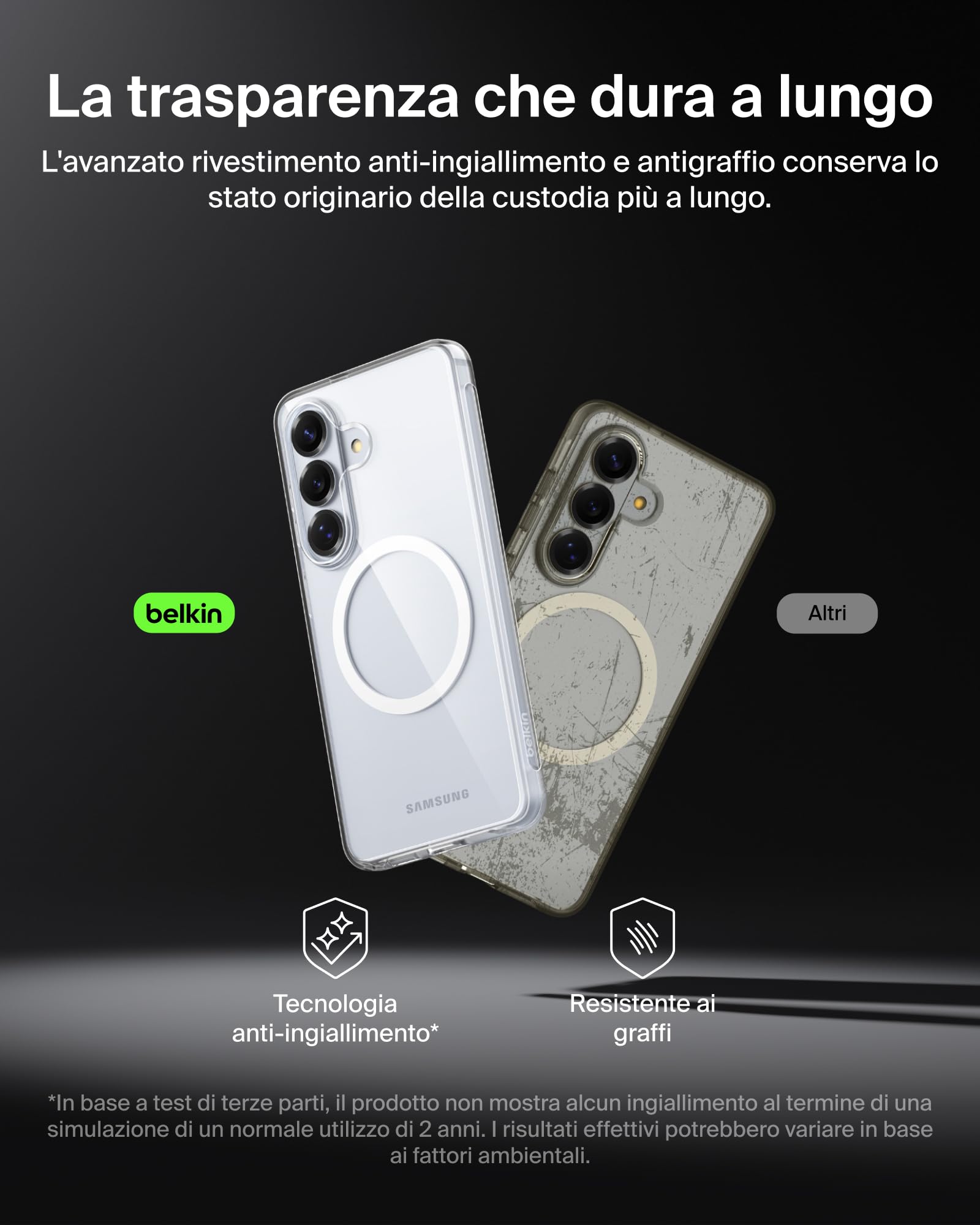 belkin-sheerforce-clear-cover-per-samsung-galaxy-s26-con-protezione-da-cadute-4- image 6