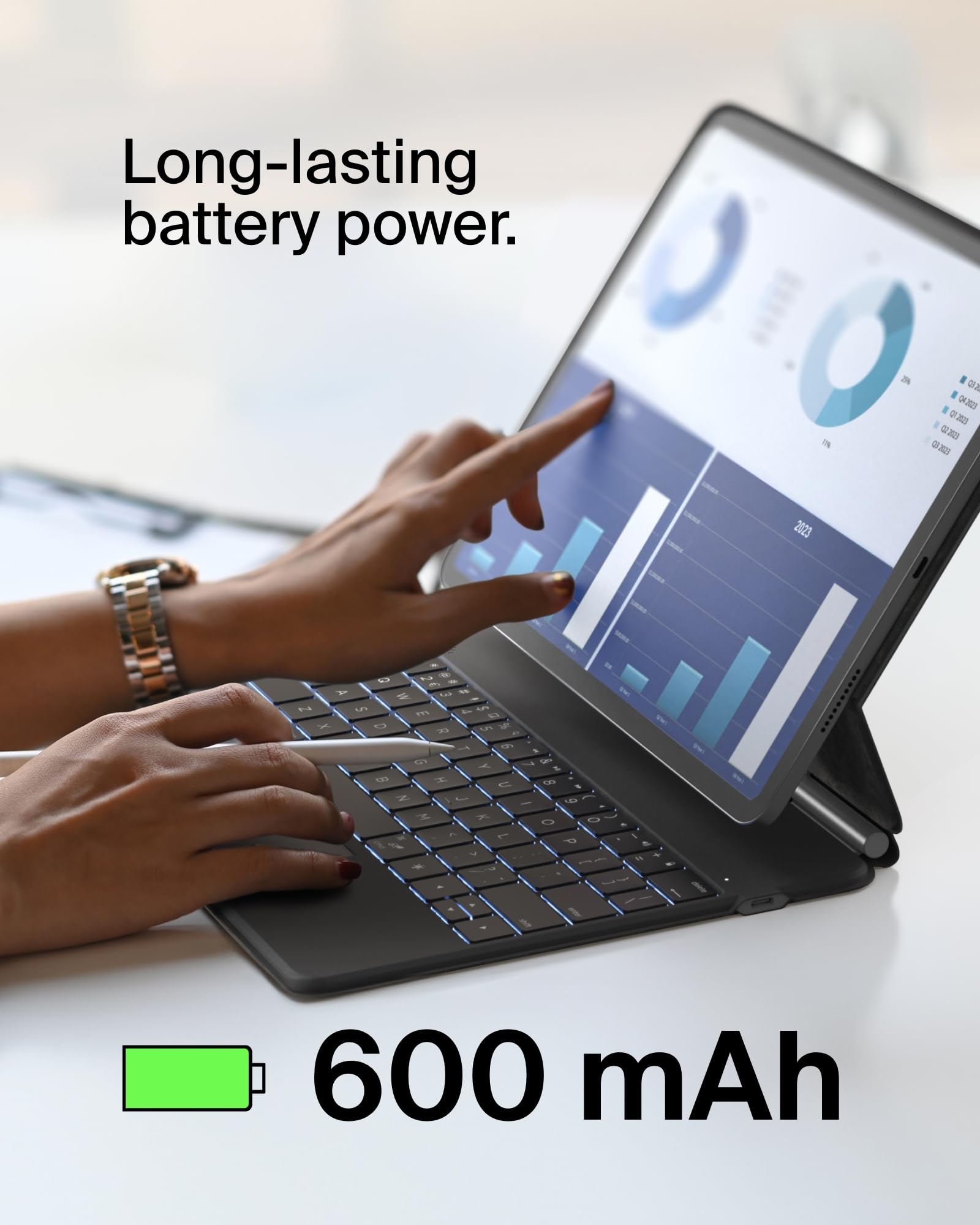 belkin-pro-keyboard-case-per-ipad-pro-13-m4-custodia-con-tastiera-bluetooth-retr image 5