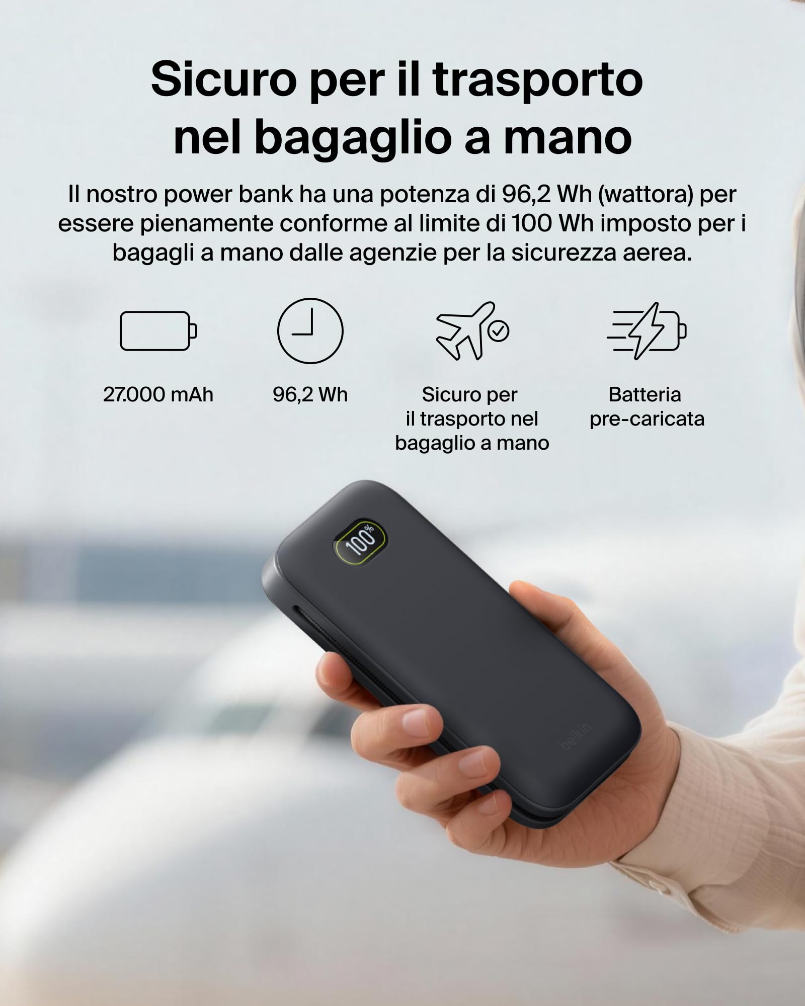 belkin-ultracharge-pro-power-bank-27000mah-caricatore-portatile-con-cavo-usb-c-i image 6