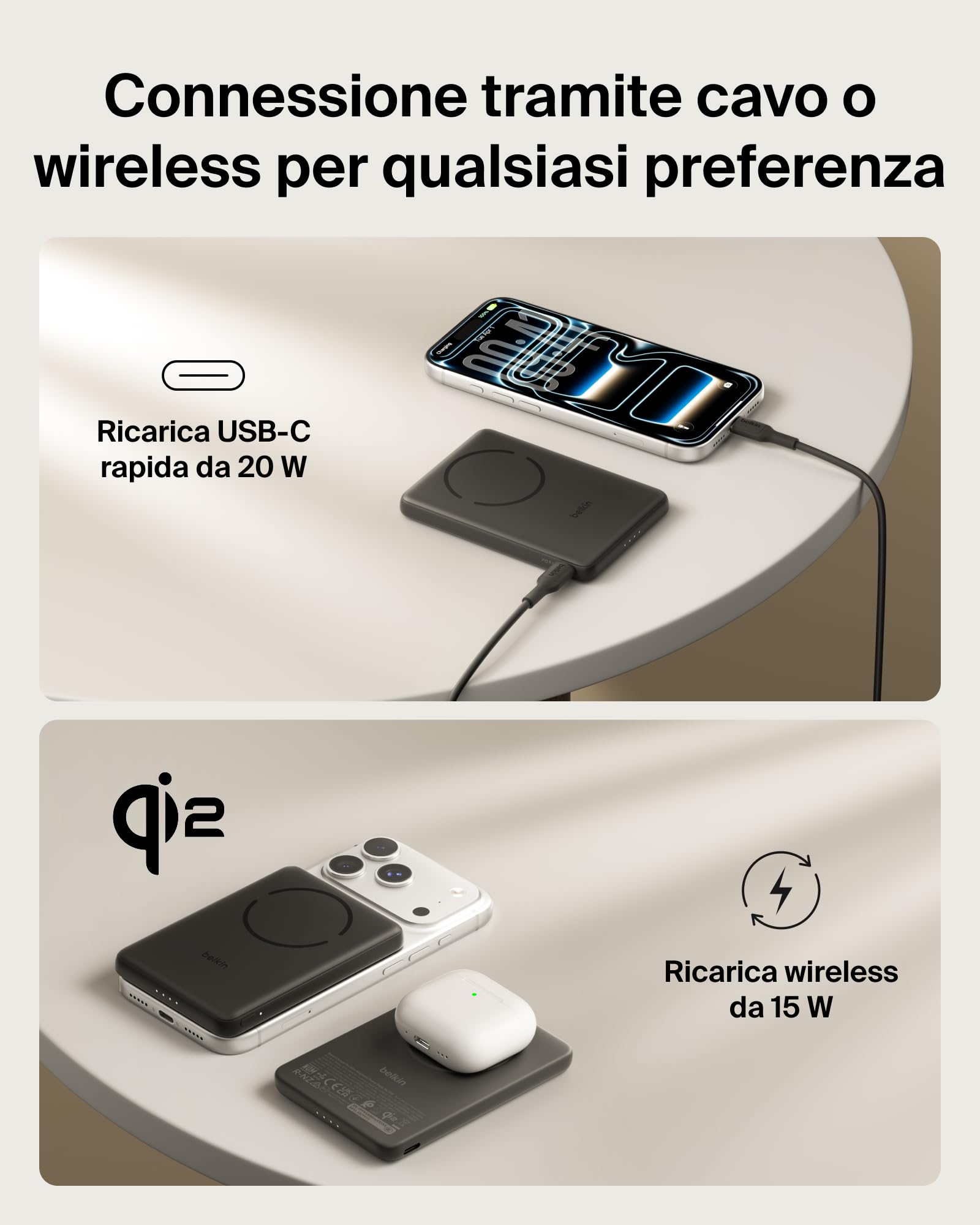belkin-boostcharge-power-bank-magnetico-5000-mah-certificato-qi2-15w-sottile-ane image 4