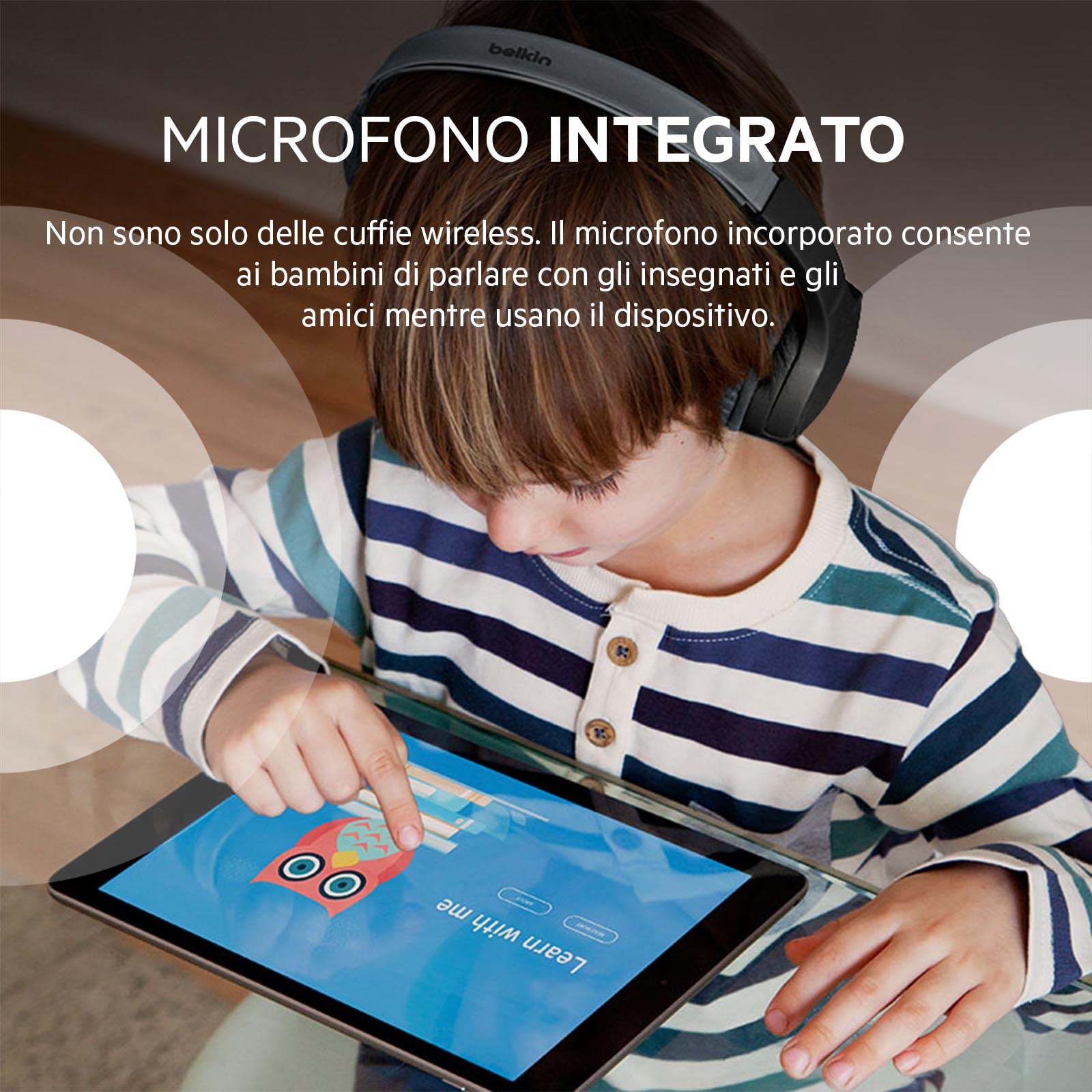 belkin-soundform-mini-cuffie-wireless-on-ear-per-bambini-con-microfono-limite-vo image 6