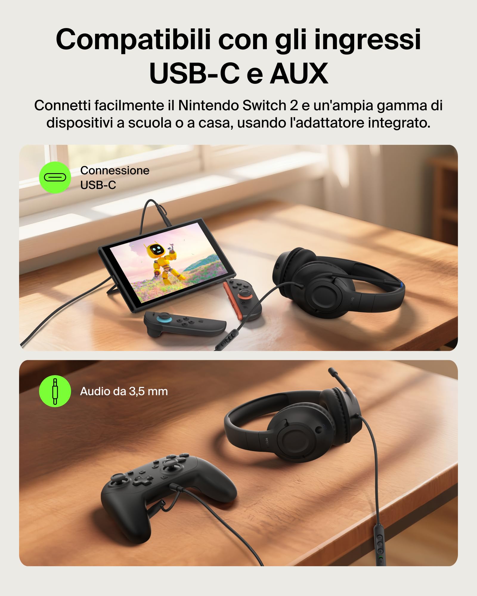 belkin-gaming-inspire-cuffie-usb-c-con-filo-per-bambini-microfono-a-braccio-rego image 4