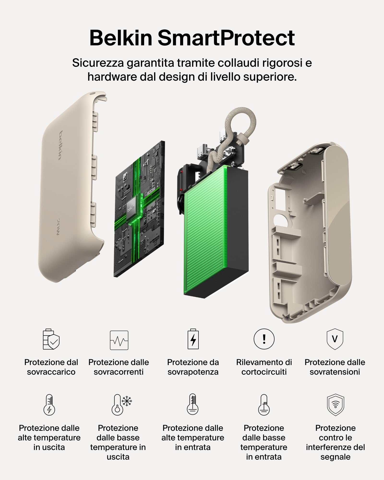 belkin-boostcharge-power-bank-10000-mah-usb-c-sottile-con-2-porte-usb-c-display- image 6