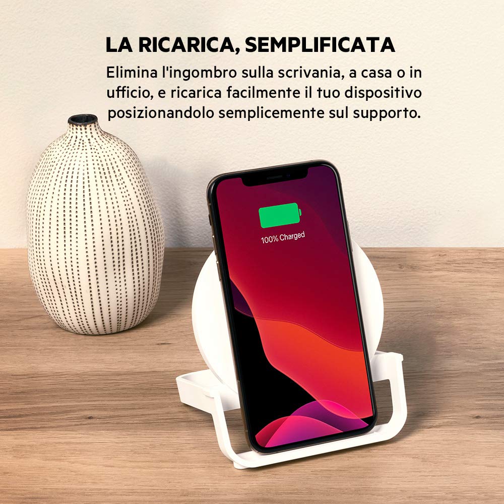 belkin-boostcharge-supporto-di-ricarica-wireless-10-w-caricabatterie-wireless-qi image 2