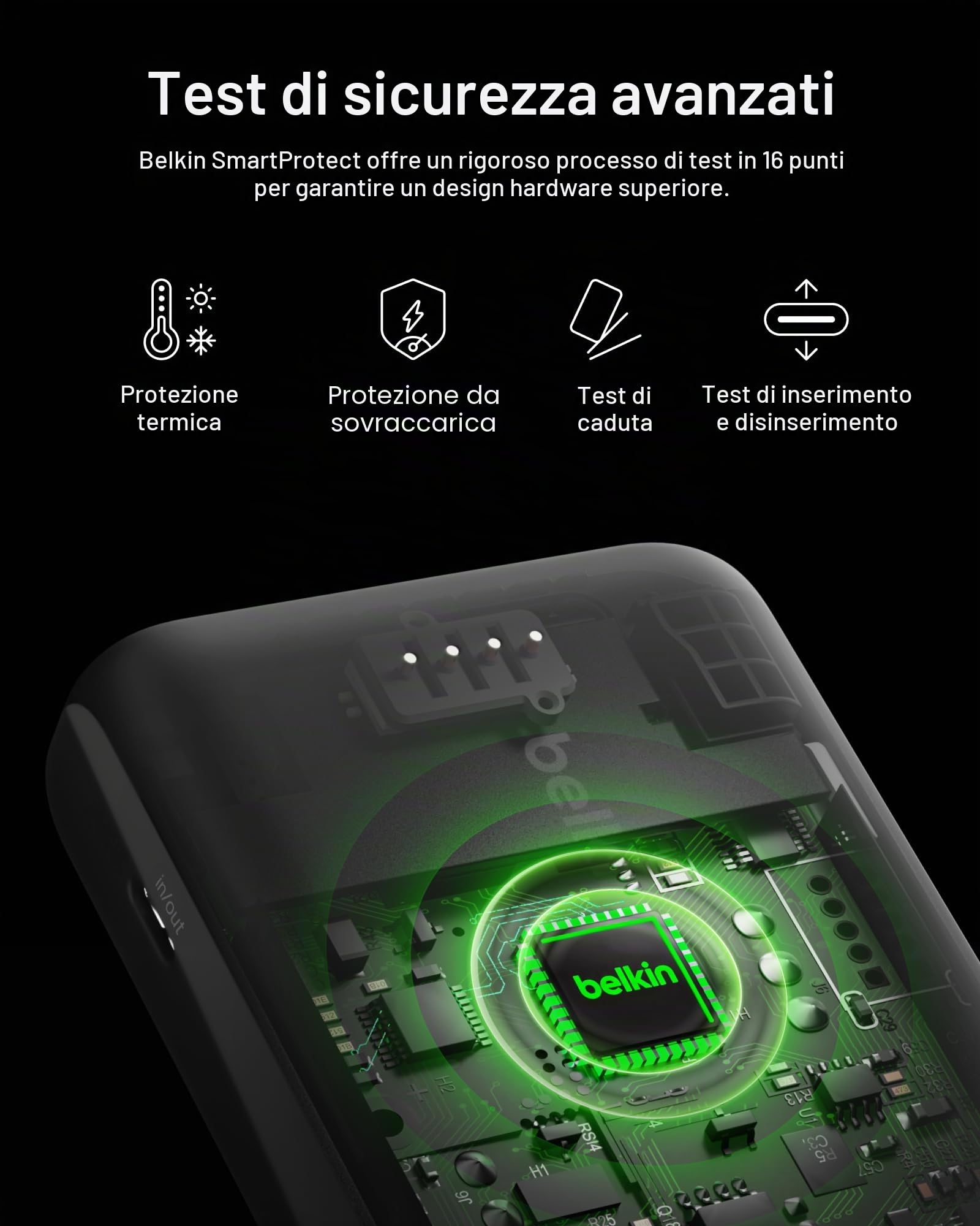 belkin-boostcharge-plus-batteria-esterna-portatile-10-000-mah-con-cavi-lightning image 4