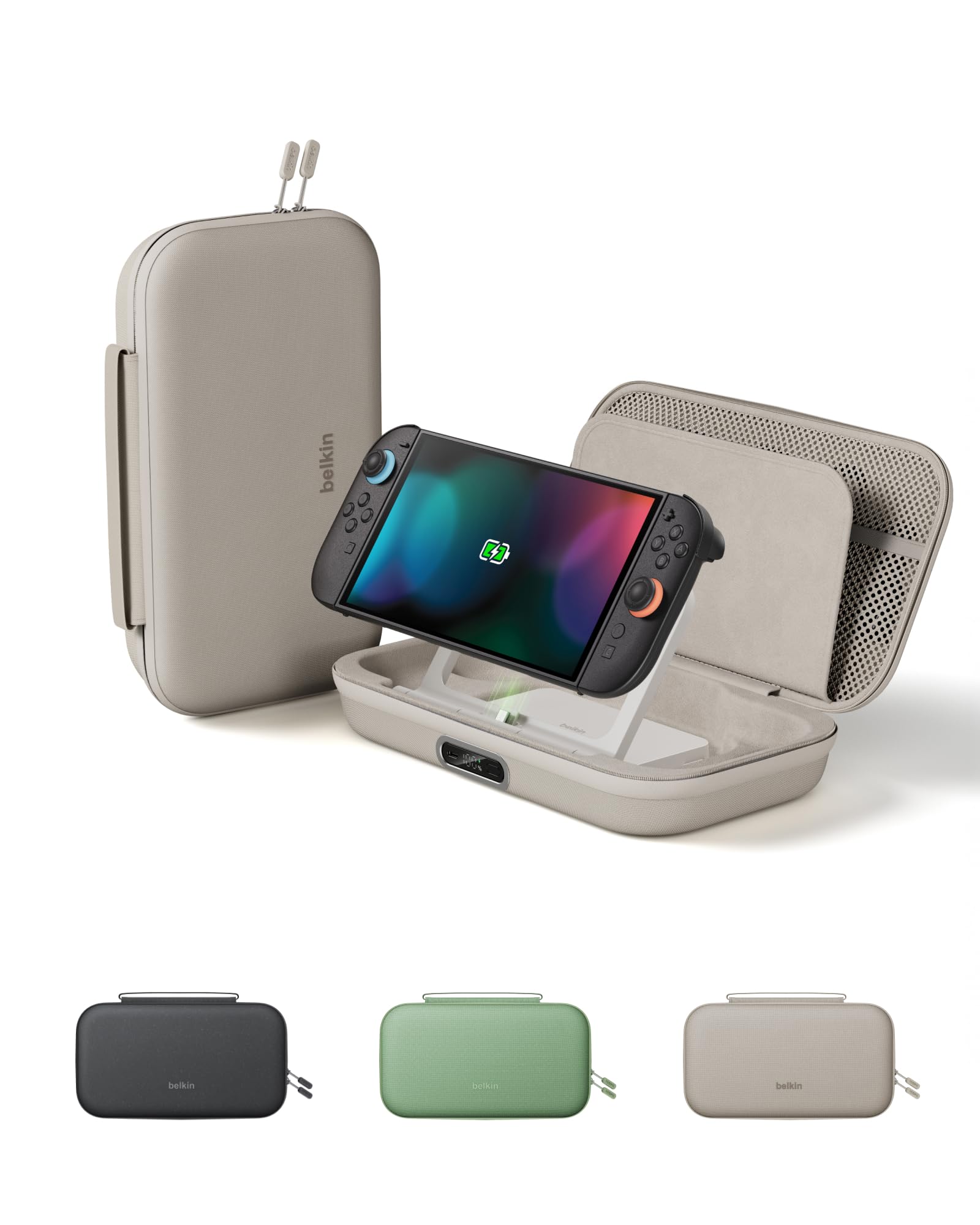 belkin-gaming-pro-custodia-rigida-da-viaggio-per-nintendo-switch-2-con-power-ban image 2
