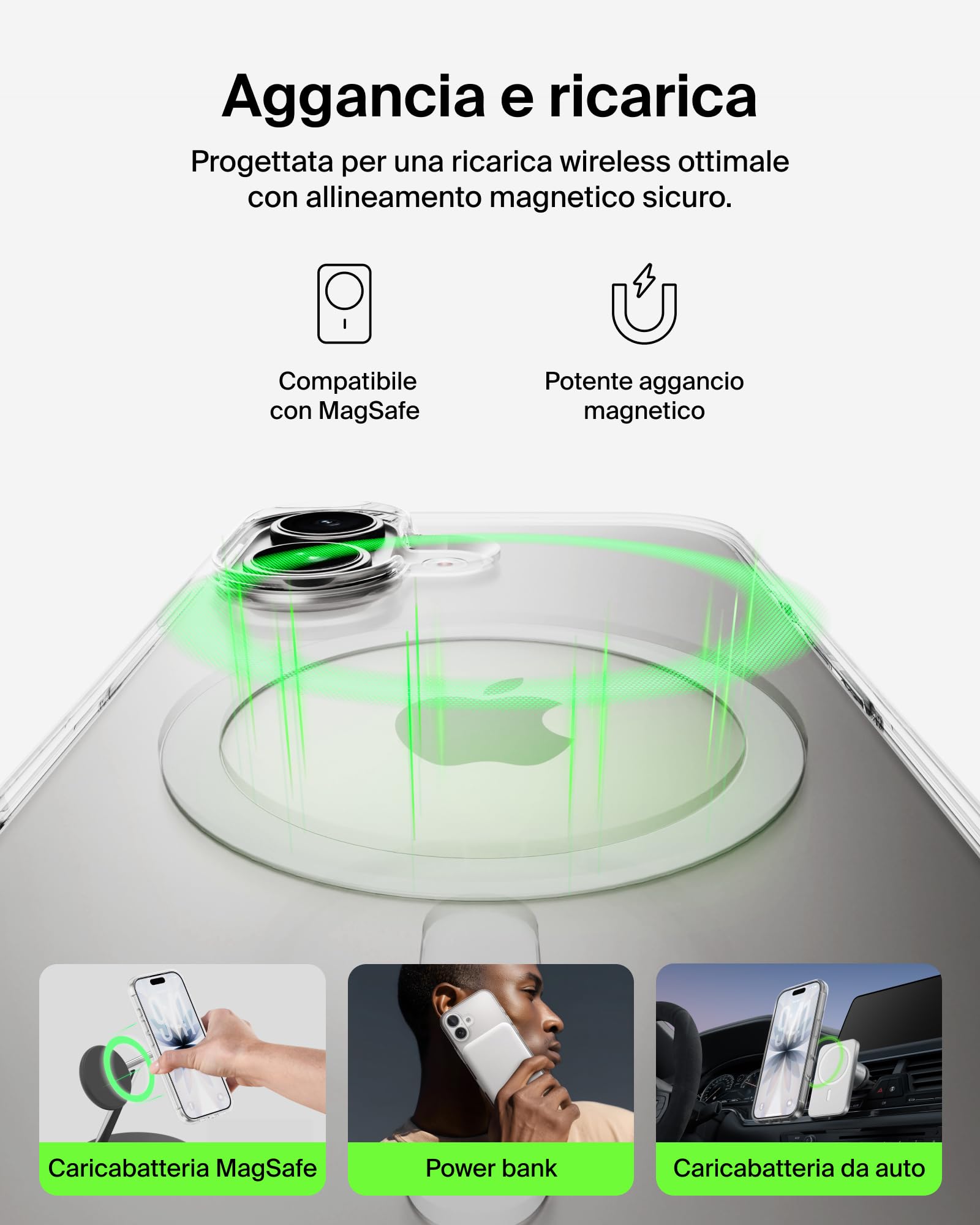 belkin-sheerforce-clear-cover-per-iphone-17-compatibile-magsafe-custodia-traspar image 5