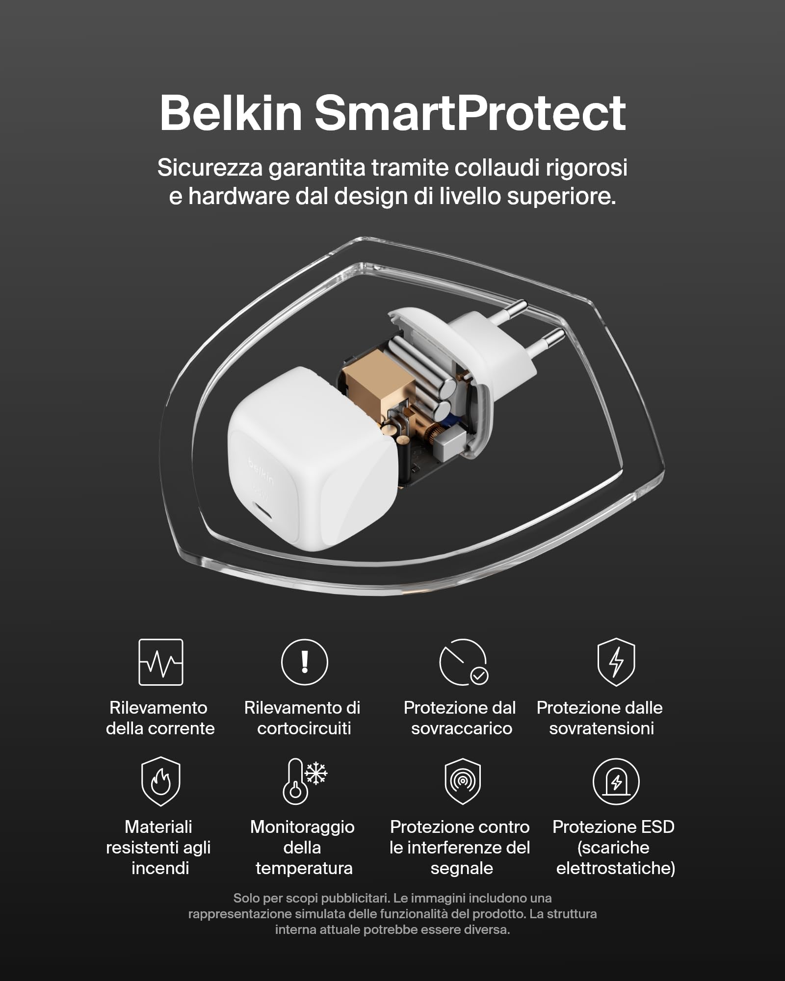 belkin-caricatore-da-muro-usb-c-65-w-boostcharge-ricarica-rapida-pd-3-1-pps-per- image 6