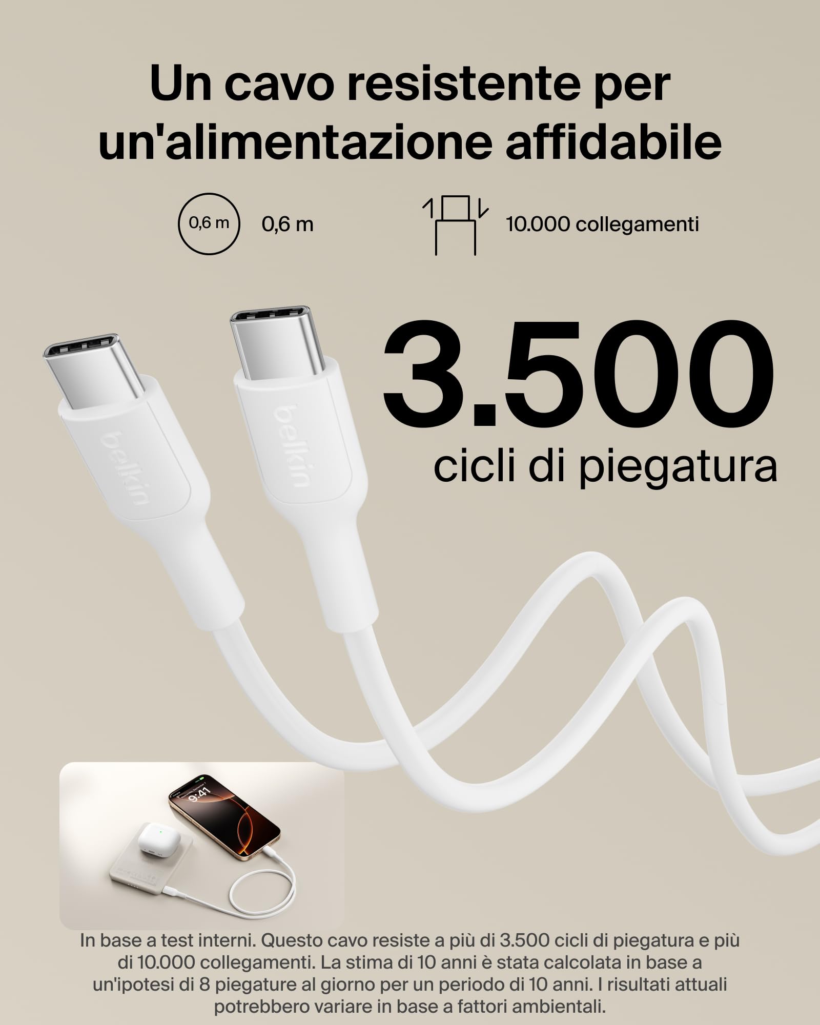 belkin-boostcharge-power-bank-magnetico-5000mah-qi2-7-5w-batteria-esterna-sottil image 5