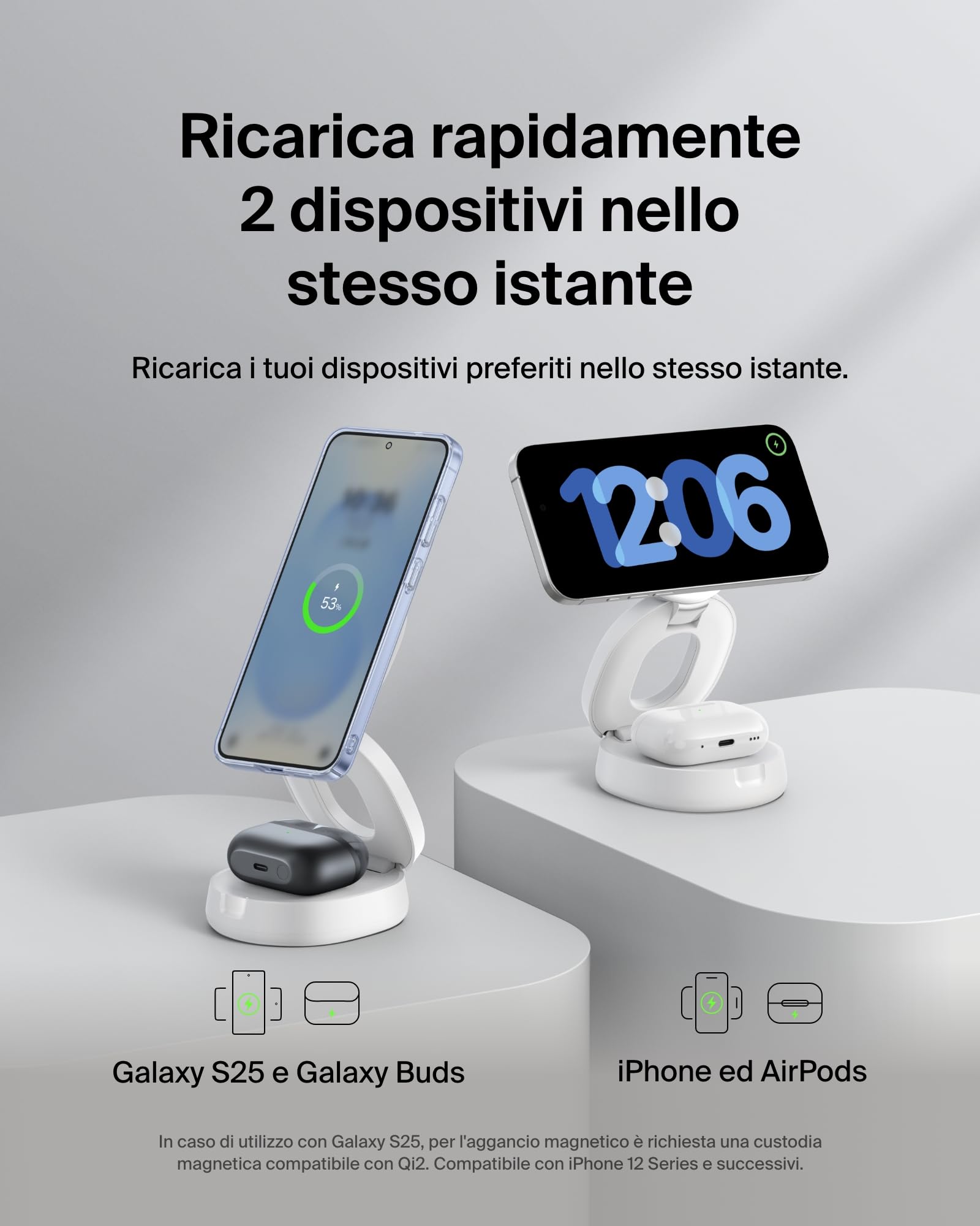 belkin-2-in-1-caricatore-wireless-qi2-15-w-con-magsafe-stazione-di-ricarica-pieg image 2
