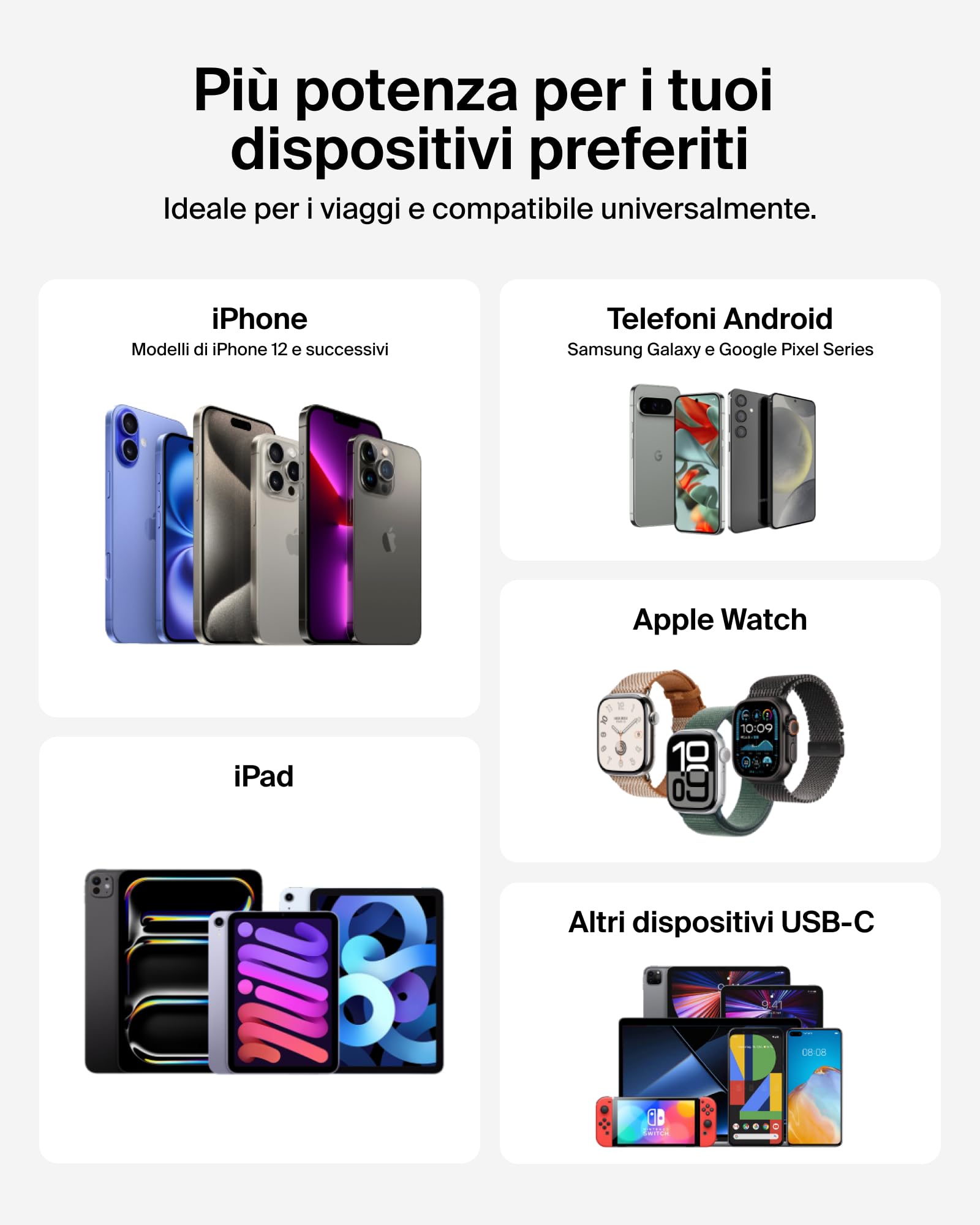belkin-boostcharge-pro-power-bank-10000mah-45w-con-caricatore-apple-watch-integr image 8