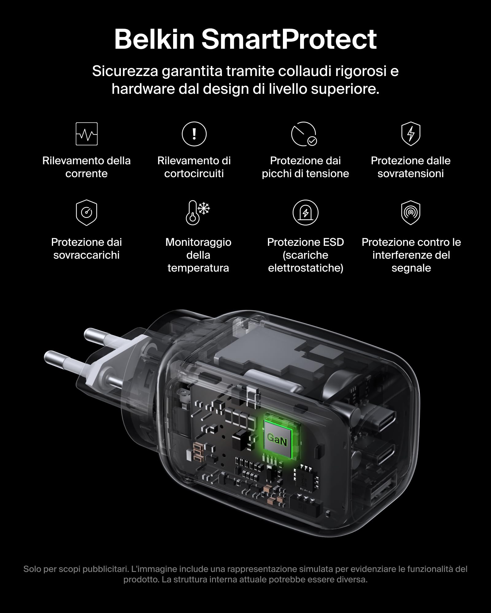 belkin-caricatore-da-parete-gan-100w-3-porte-2-usb-c-1-usb-a-con-spine-ue-uk-us- image 7