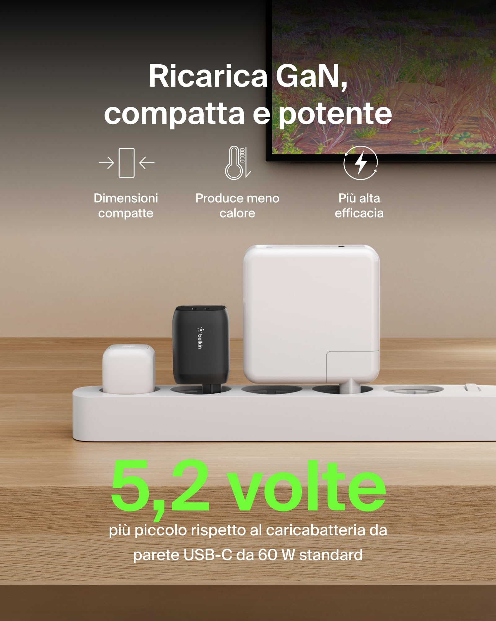 belkin-gaming-doppio-caricatore-da-muro-usb-c-65w-gan-pd-3-0-pps-ricarica-rapida image 4