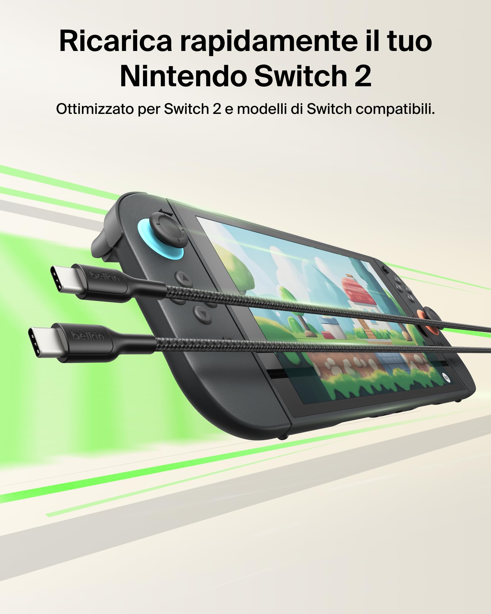 belkin-gaming-cavo-intrecciato-usb-c-a-usb-c-60-w-2-m-cavo-ricarica-rapida-certi image 2