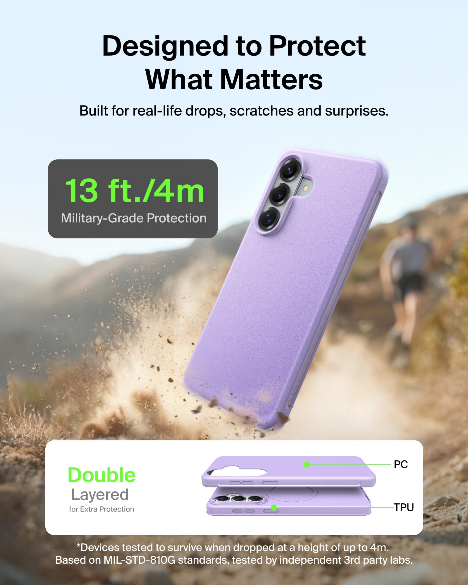 belkin-sheerforce-protect-cover-magnetica-per-galaxy-s26-grado-militare-cadute-4 image 3