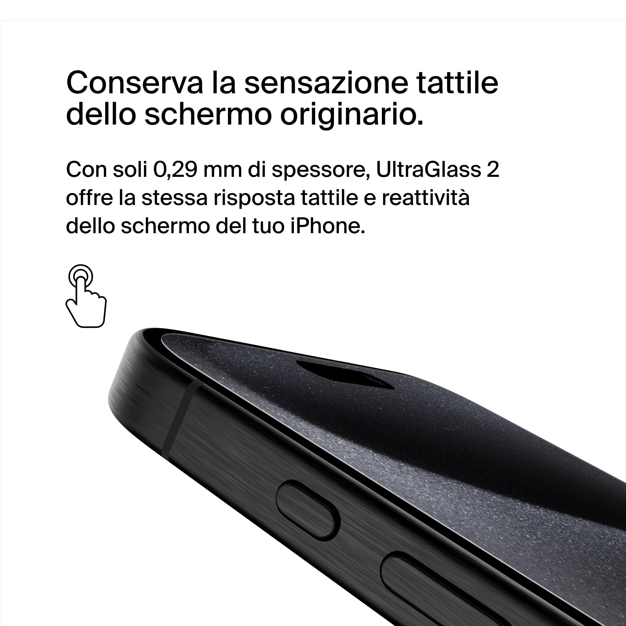 belkin-screenforce-ultraglass-2-proteggi-schermo-antimicrobico-per-iphone-15-pro image 5