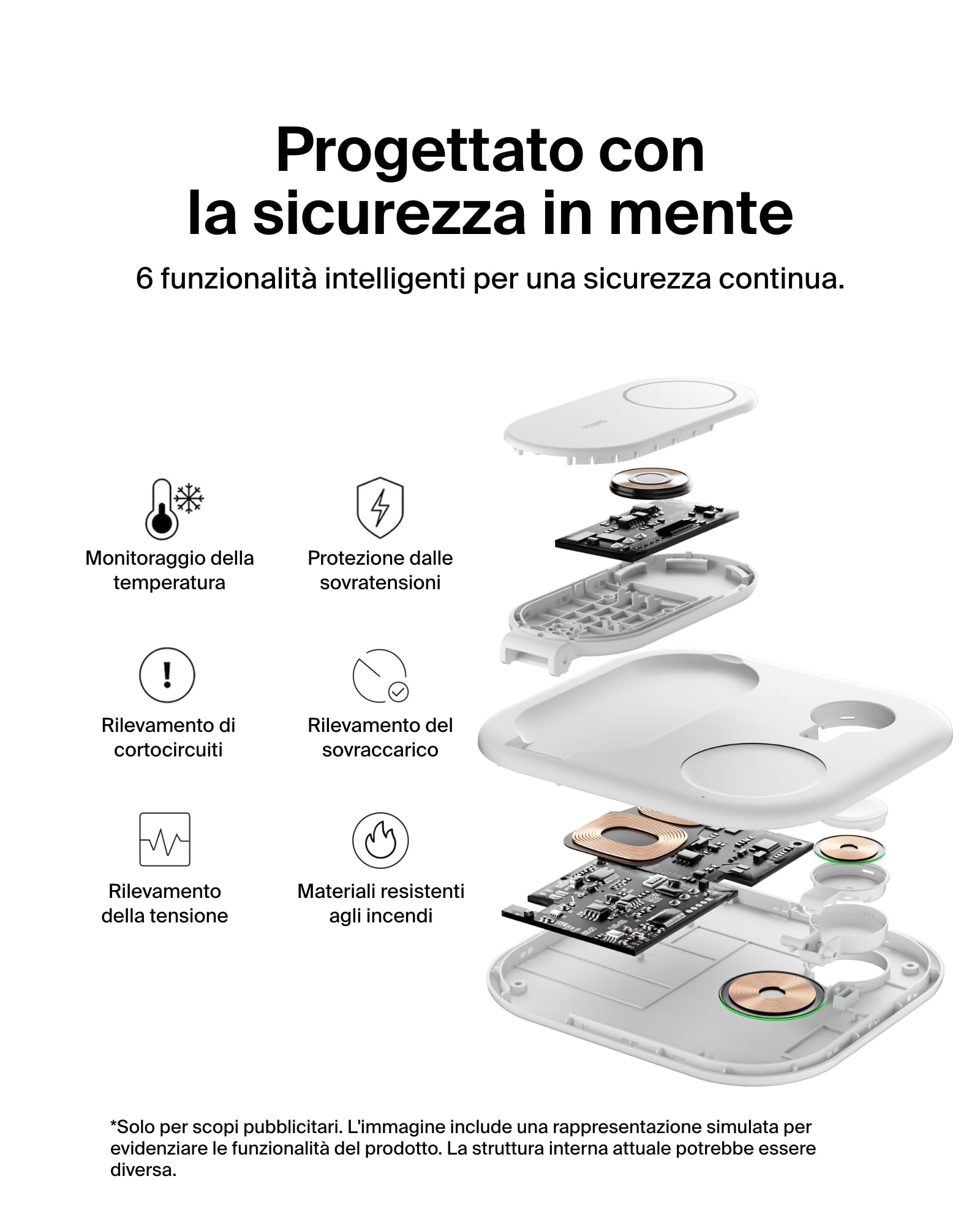 belkin-boostcharge-caricatore-magnetico-pieghevole-3-in-1-qi2-15-w-compatibile-m image 6