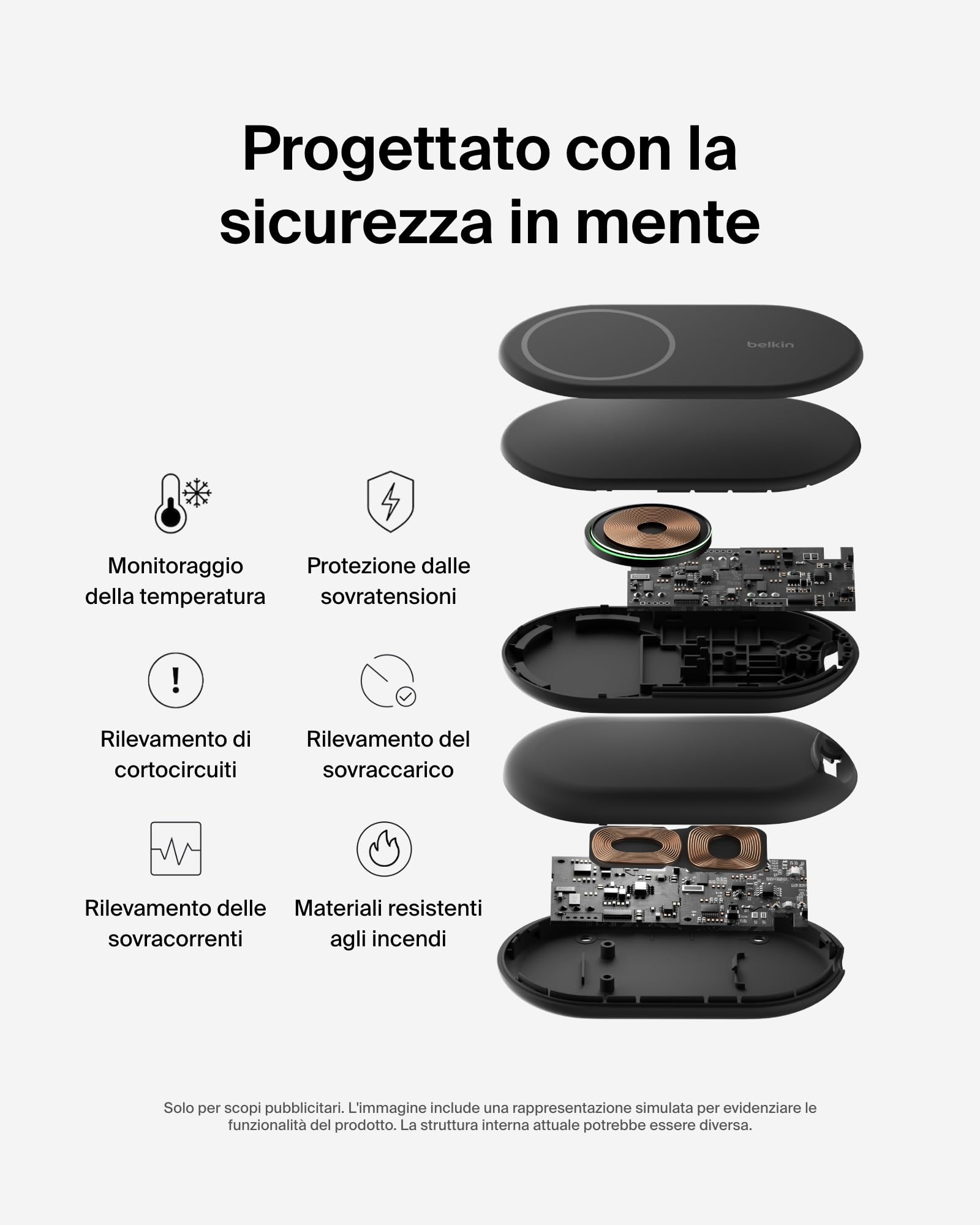 belkin-boostcharge-caricabatteria-wireless-magnetico-pieghevole-qi2-15-w-compati image 7