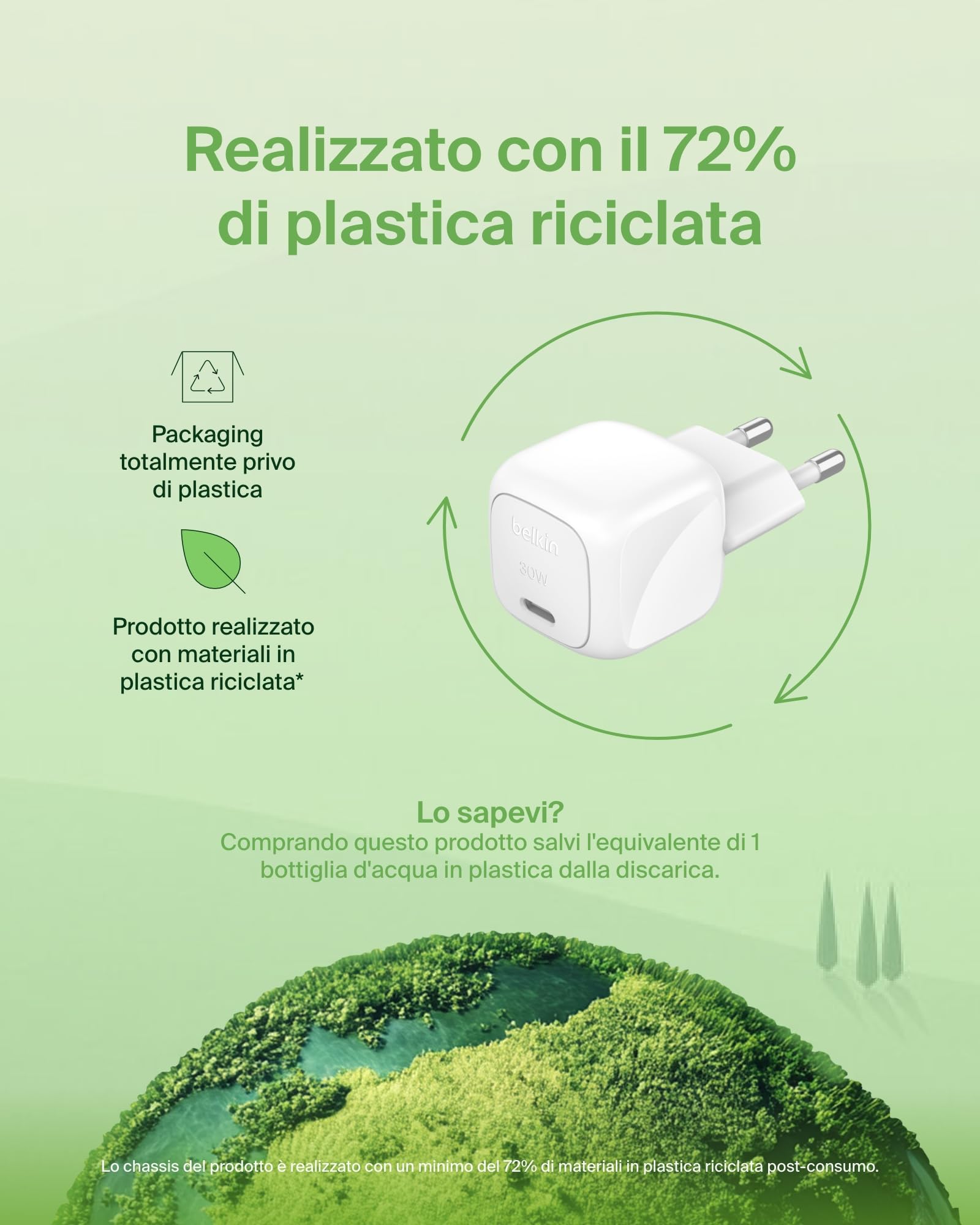 belkin-boostcharge-30w-caricabatterie-da-parete-compatto-usb-c-pd-3-1-per-iphone image 7