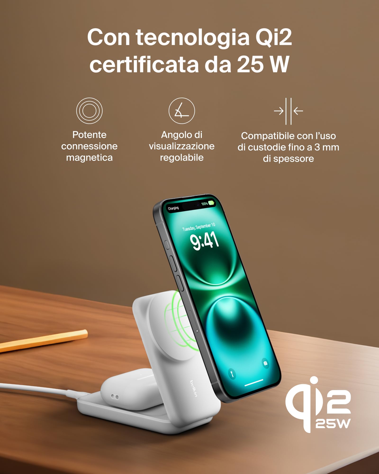belkin-ultracharge-stazione-di-ricarica-wireless-qi2-2-in-1-25-w-con-magsafe-por image 7