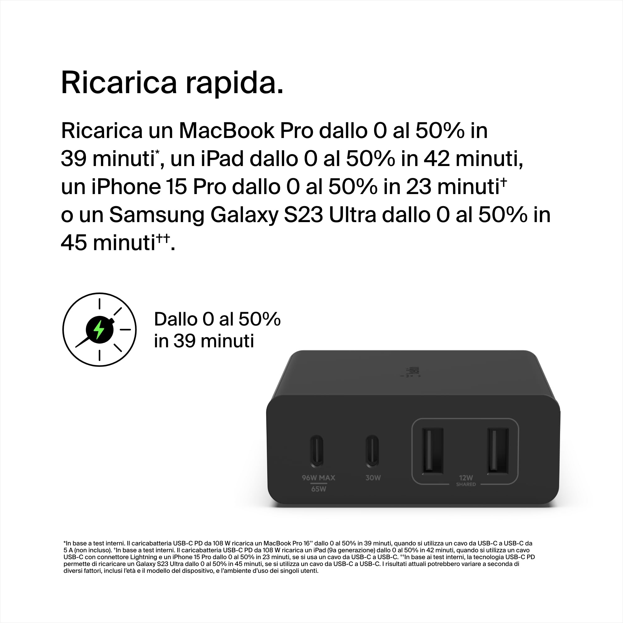 belkin-108w-gan-stazione-di-ricarica-multi-dispositivo-usb-c-usb-a-da-tavolo image 6